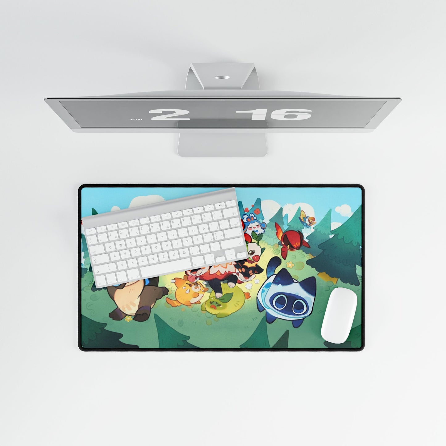 Clash of Critters Tataris World Desk Mat