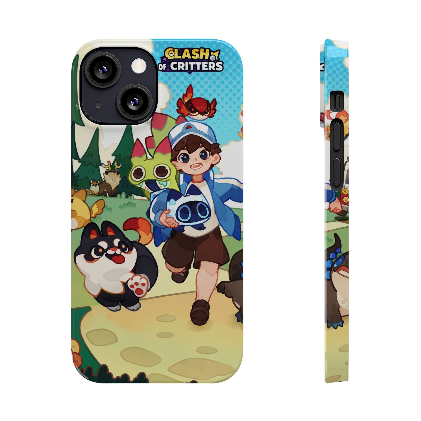 Clash of Critters Tataris Trainer iPhone Case