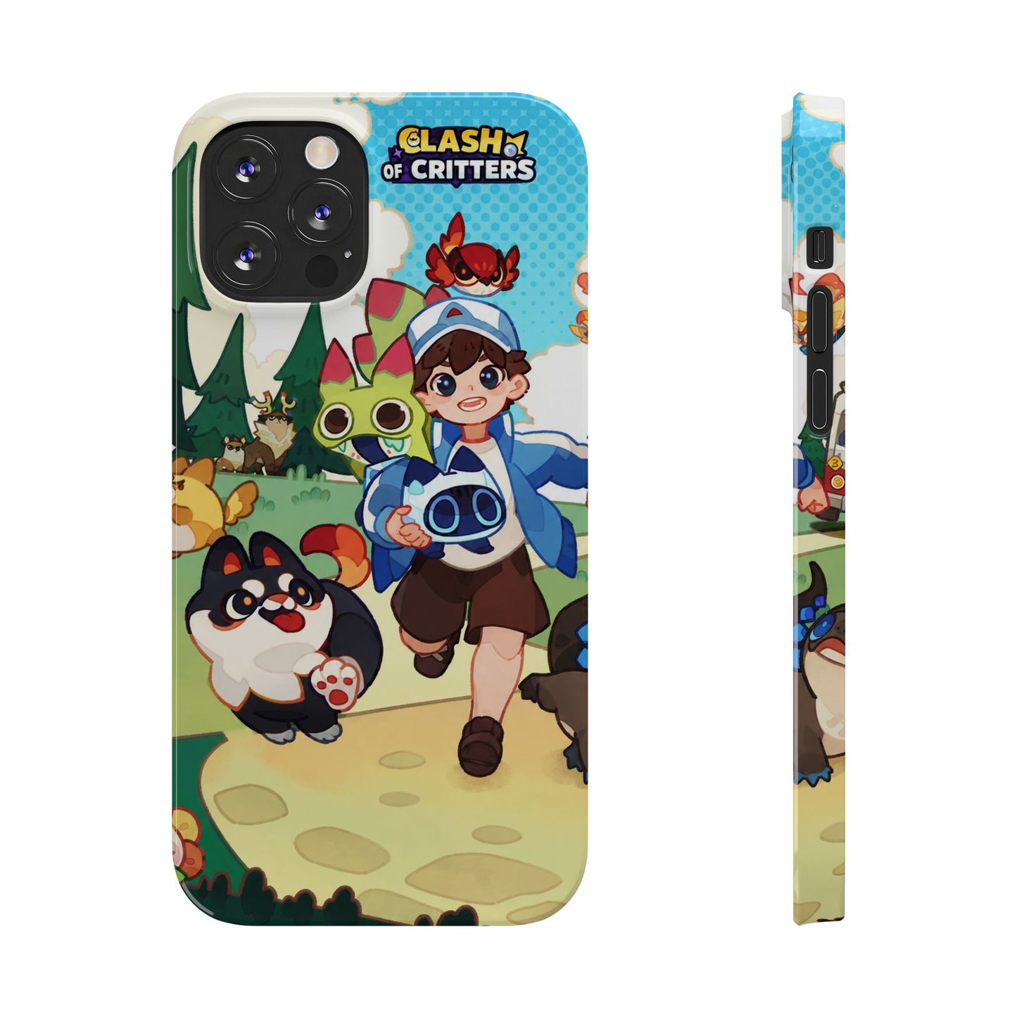 Clash of Critters Tataris Trainer iPhone Case