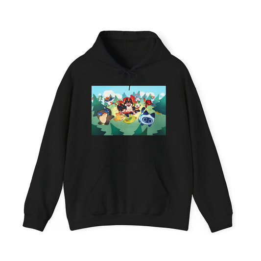 Clash of Critters Tataris World Black Hoodie