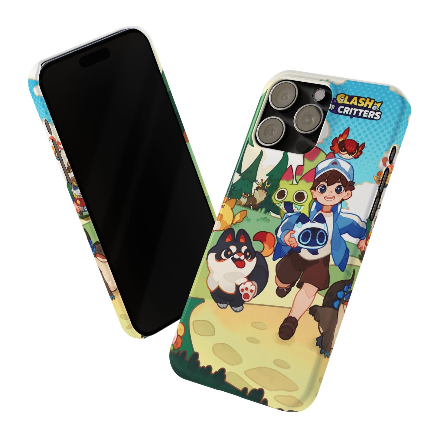 Clash of Critters Tataris Trainer iPhone Case