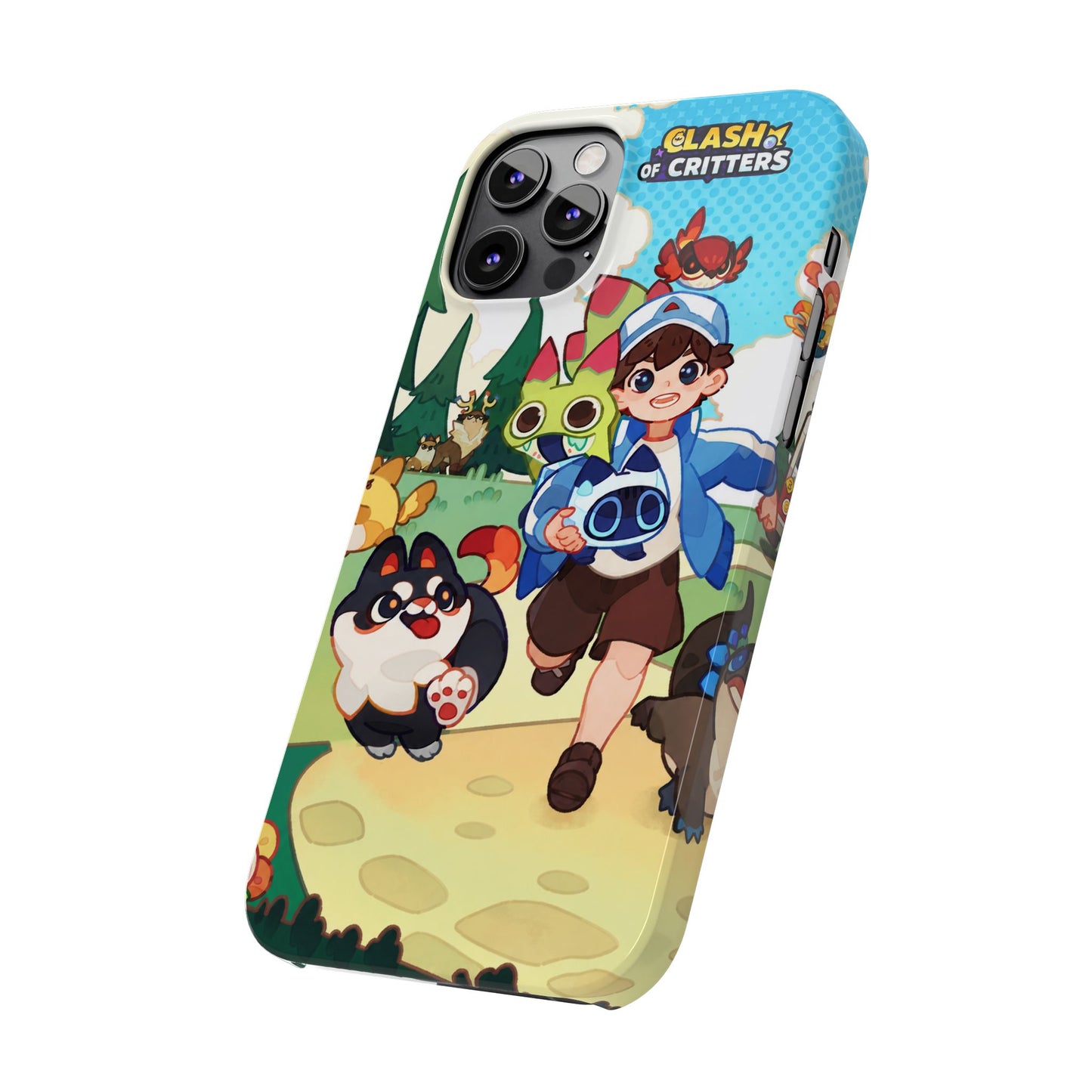 Clash of Critters Tataris Trainer iPhone Case