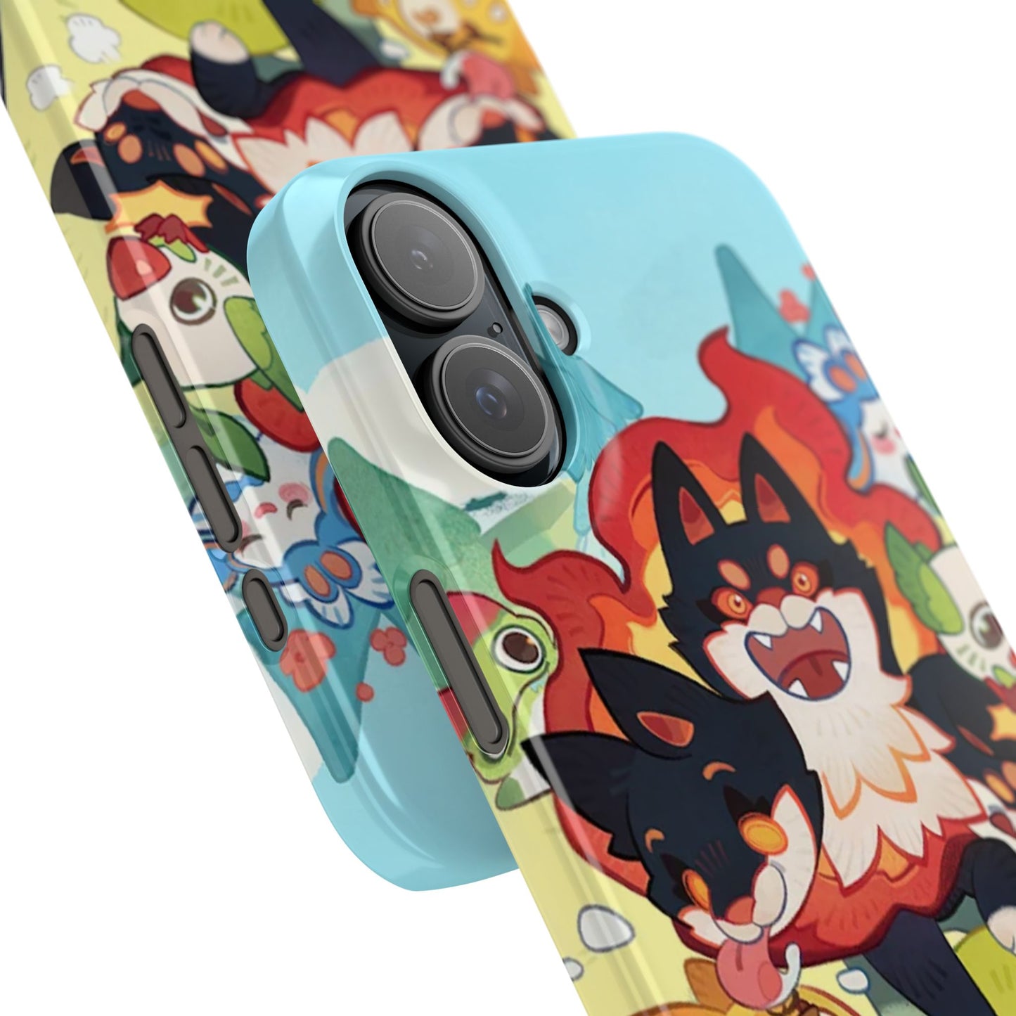 Clash of Critters Tataris World iPhone Case