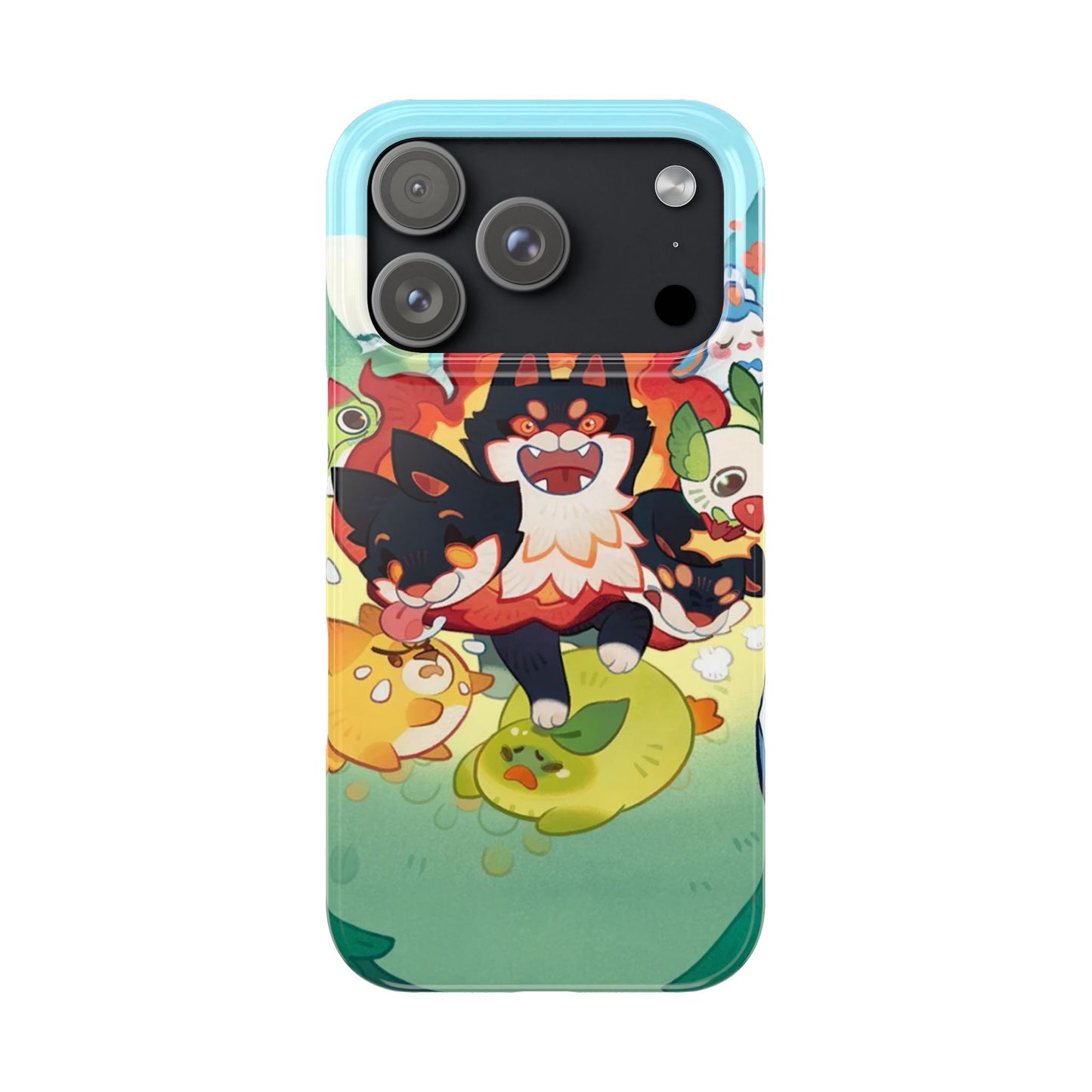Clash of Critters Tataris World iPhone Case