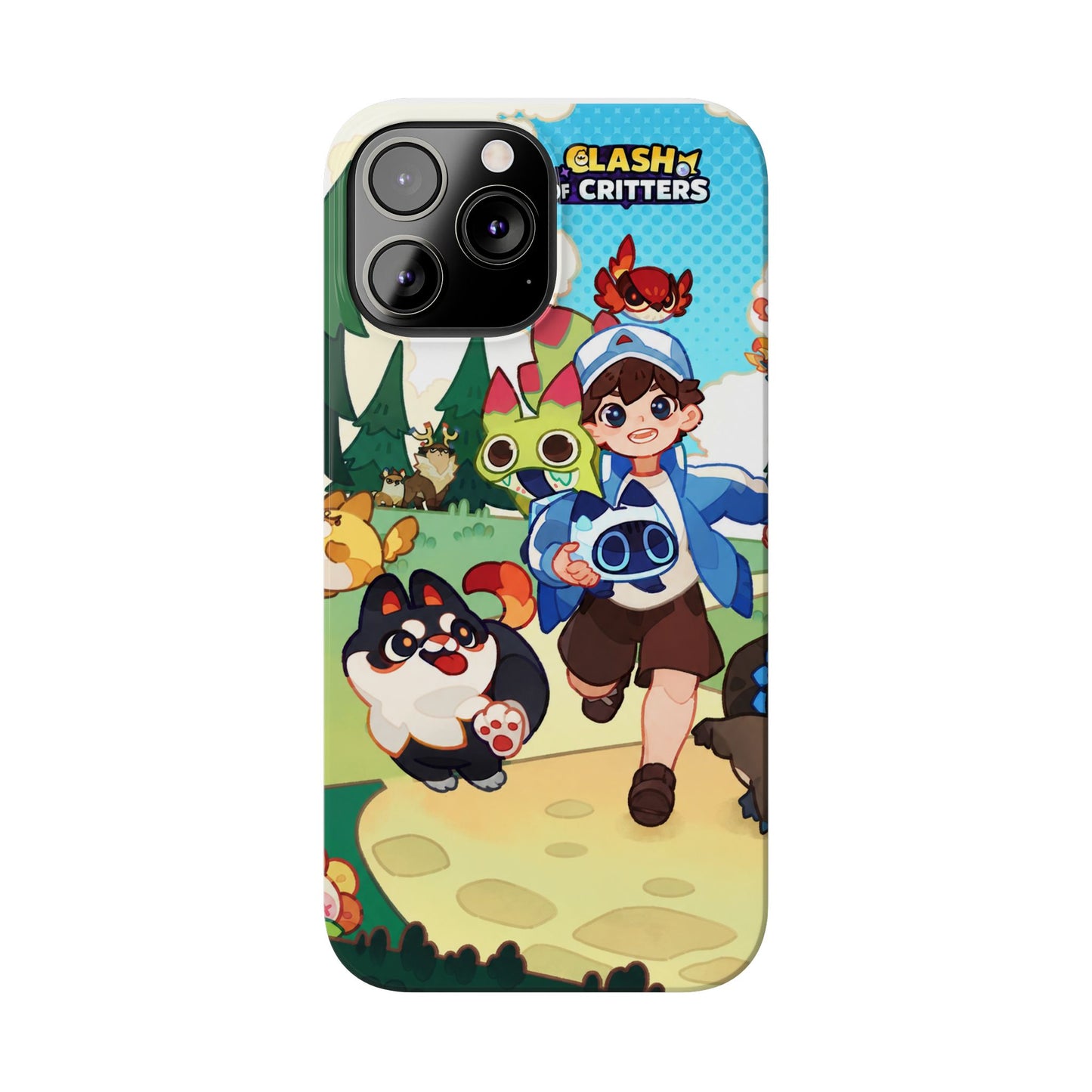 Clash of Critters Tataris Trainer iPhone Case