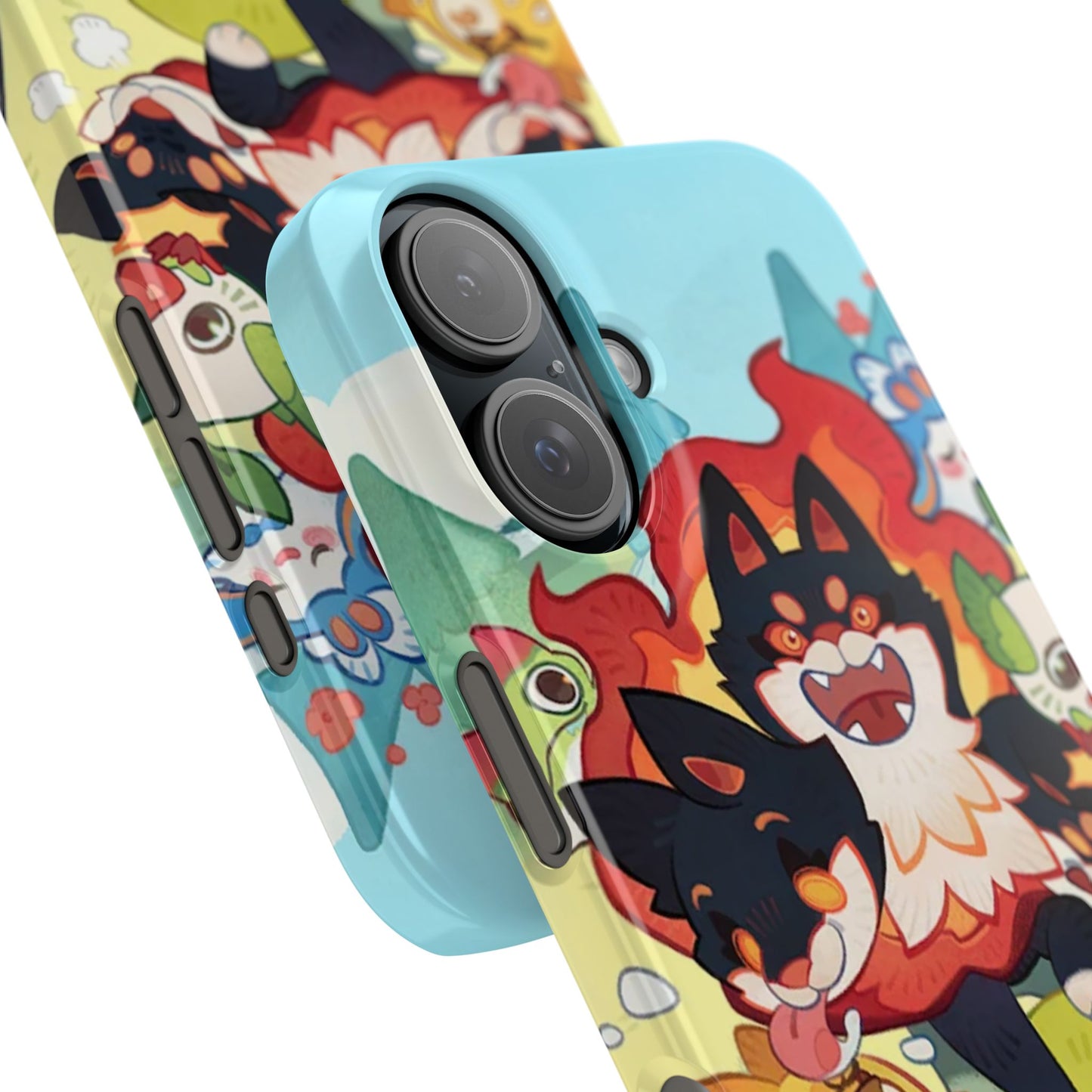 Clash of Critters Tataris World iPhone Case