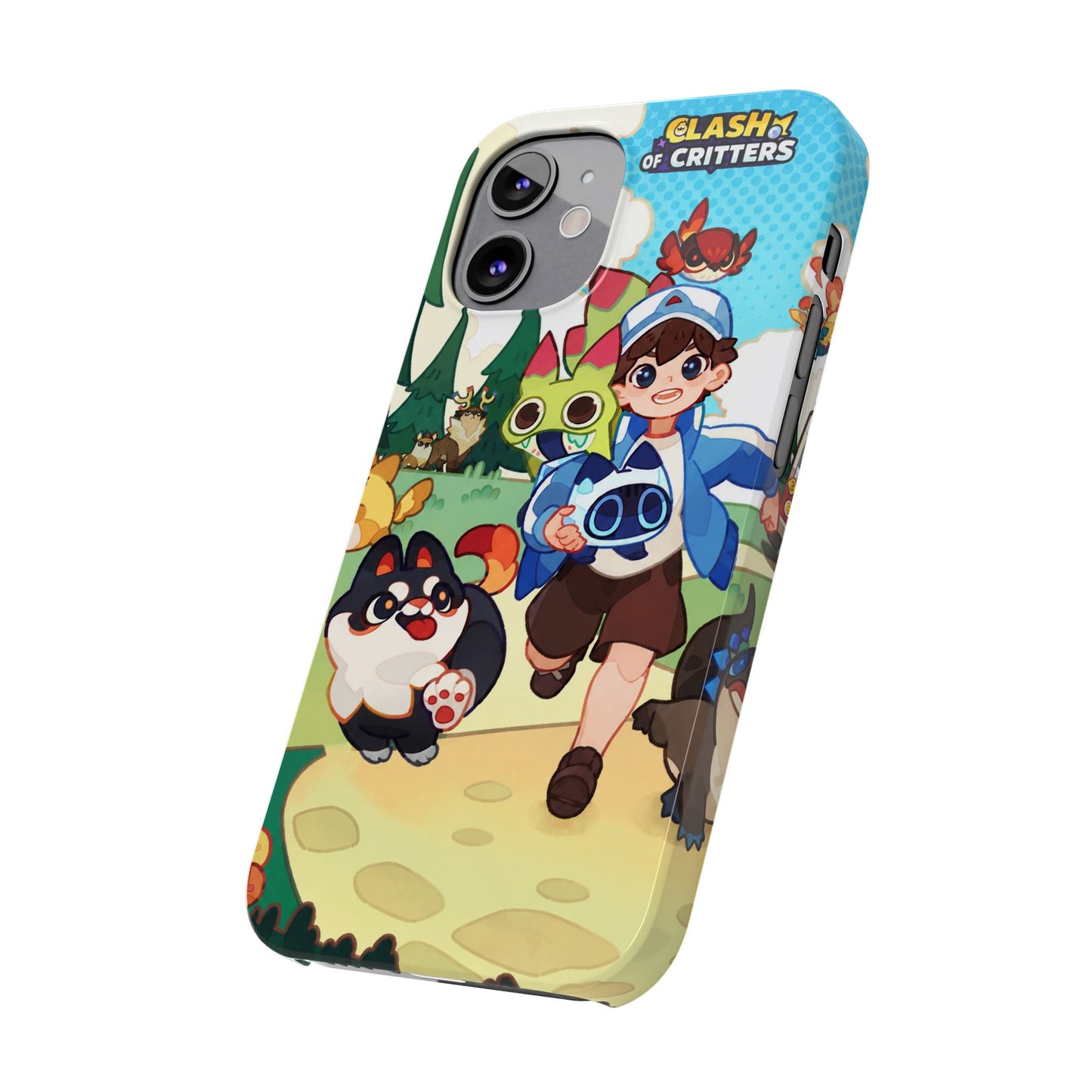 Clash of Critters Tataris Trainer iPhone Case
