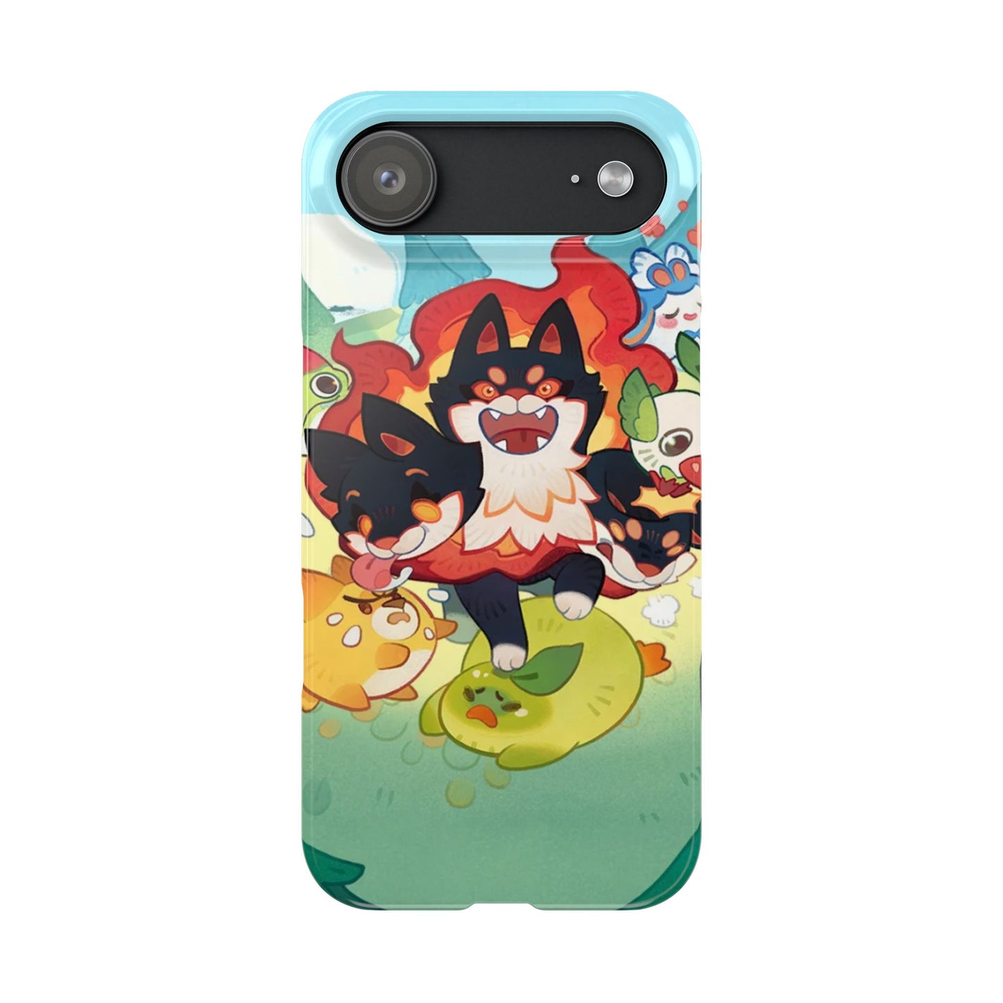 Clash of Critters Tataris World iPhone Case