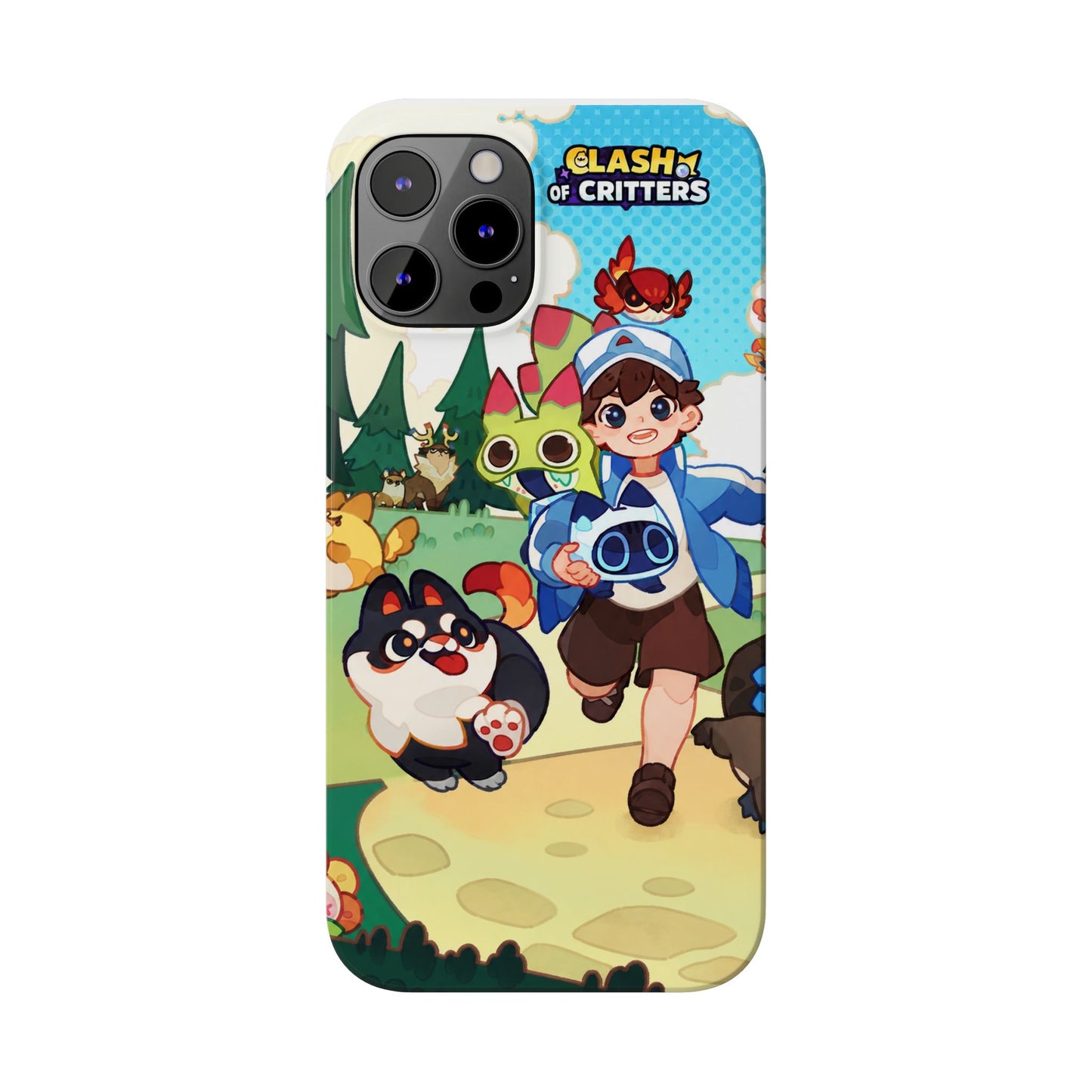 Clash of Critters Tataris Trainer iPhone Case