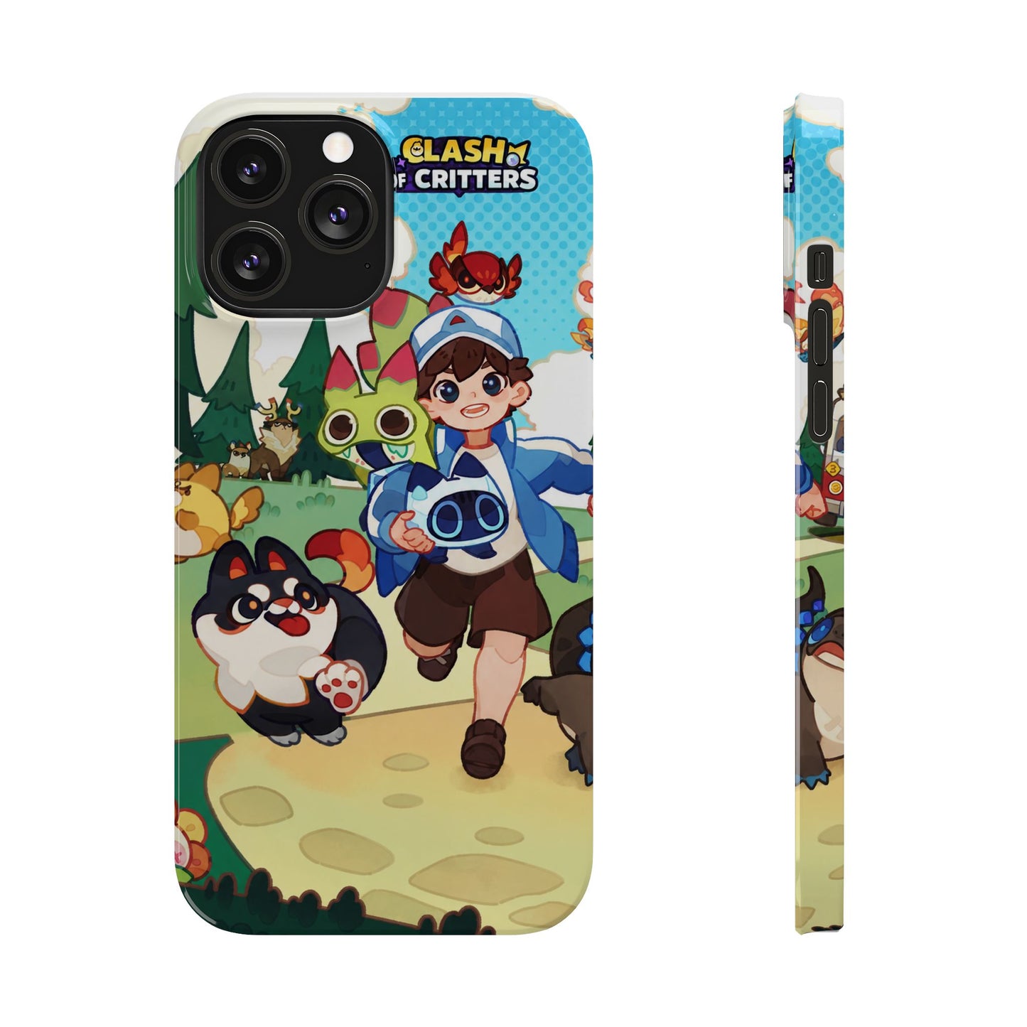 Clash of Critters Tataris Trainer iPhone Case