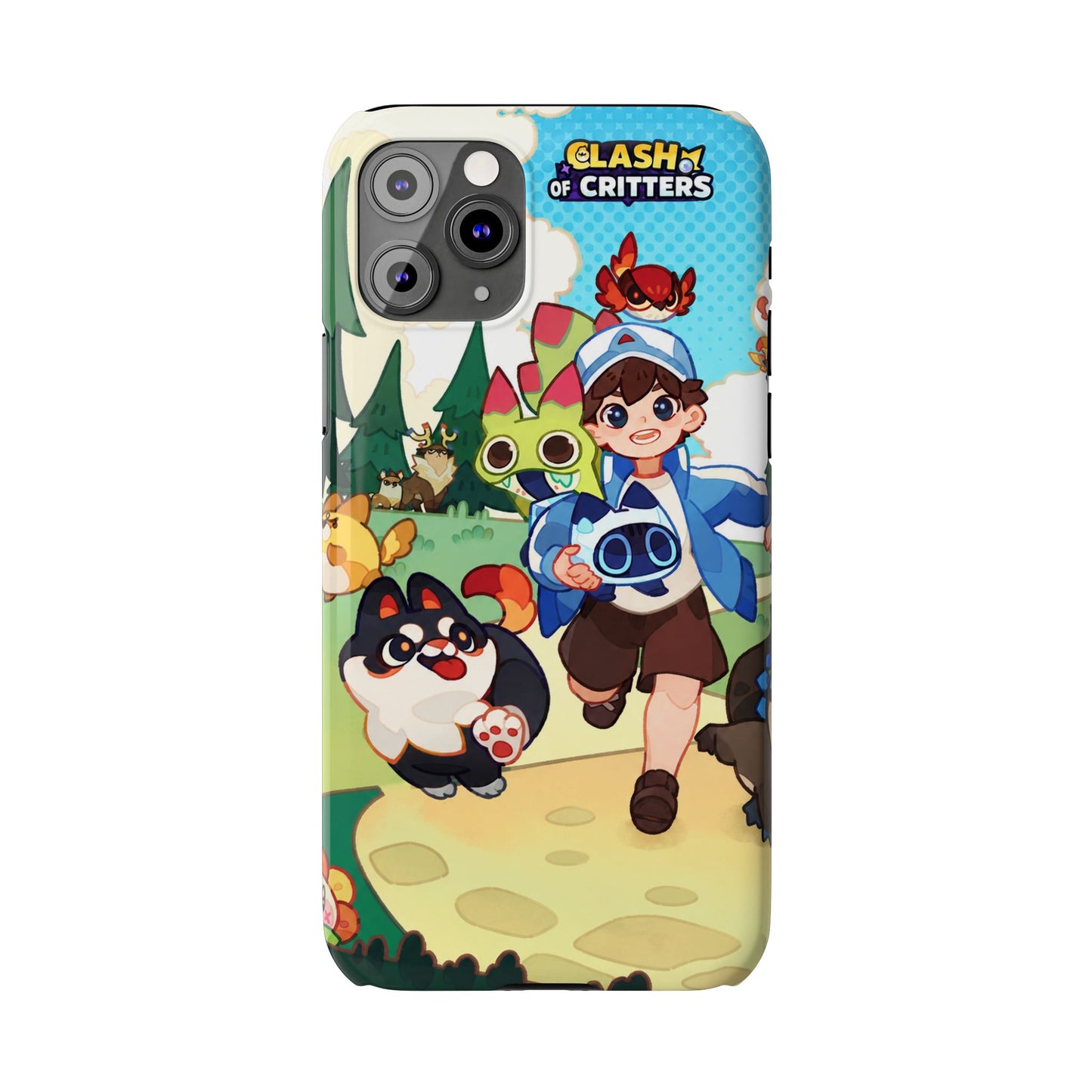 Clash of Critters Tataris Trainer iPhone Case