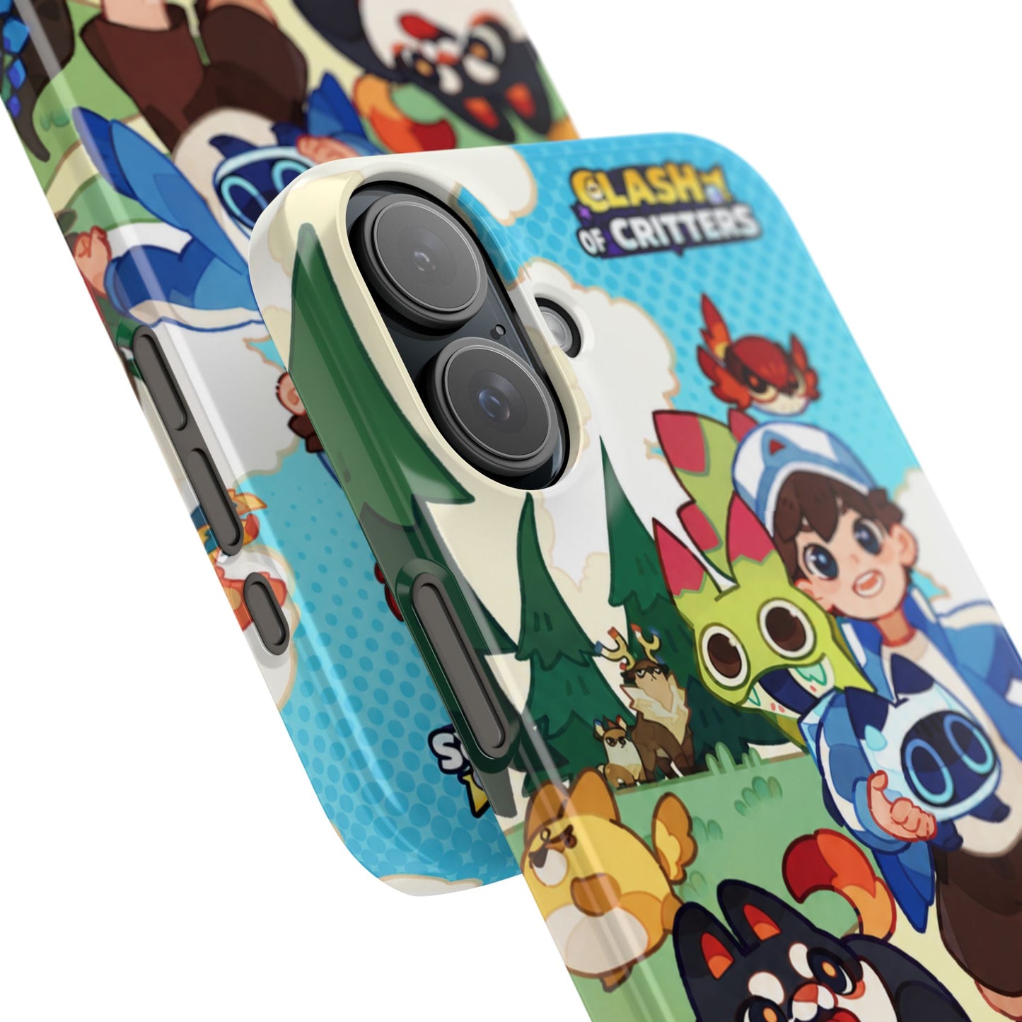 Clash of Critters Tataris Trainer iPhone Case