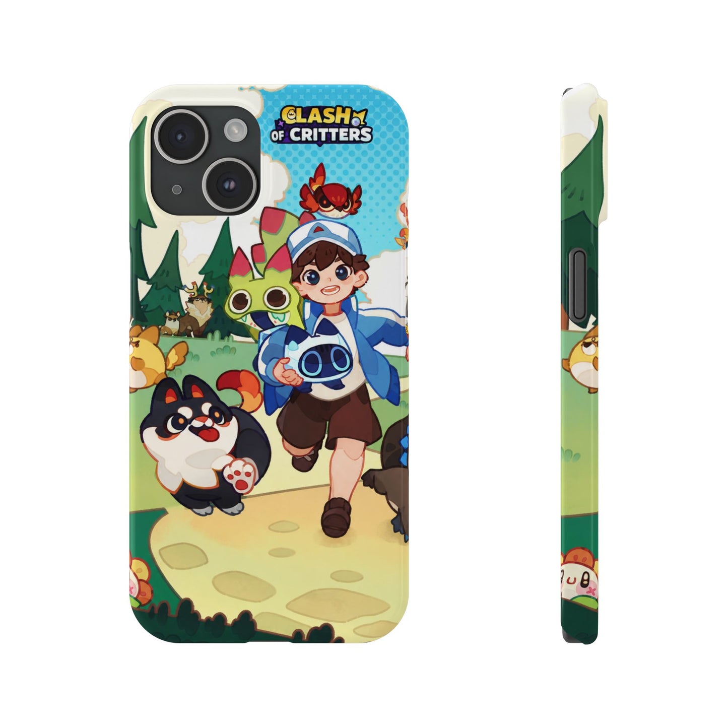 Clash of Critters Tataris Trainer iPhone Case