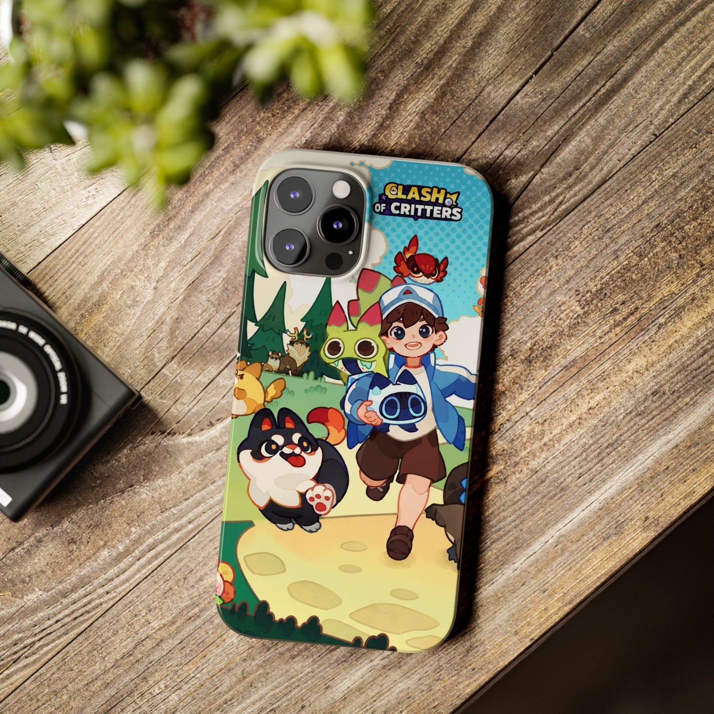 Clash of Critters Tataris Trainer iPhone Case