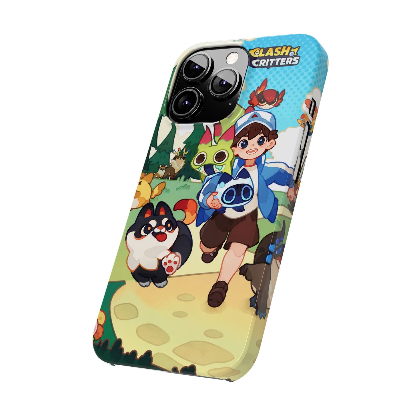 Clash of Critters Tataris Trainer iPhone Case