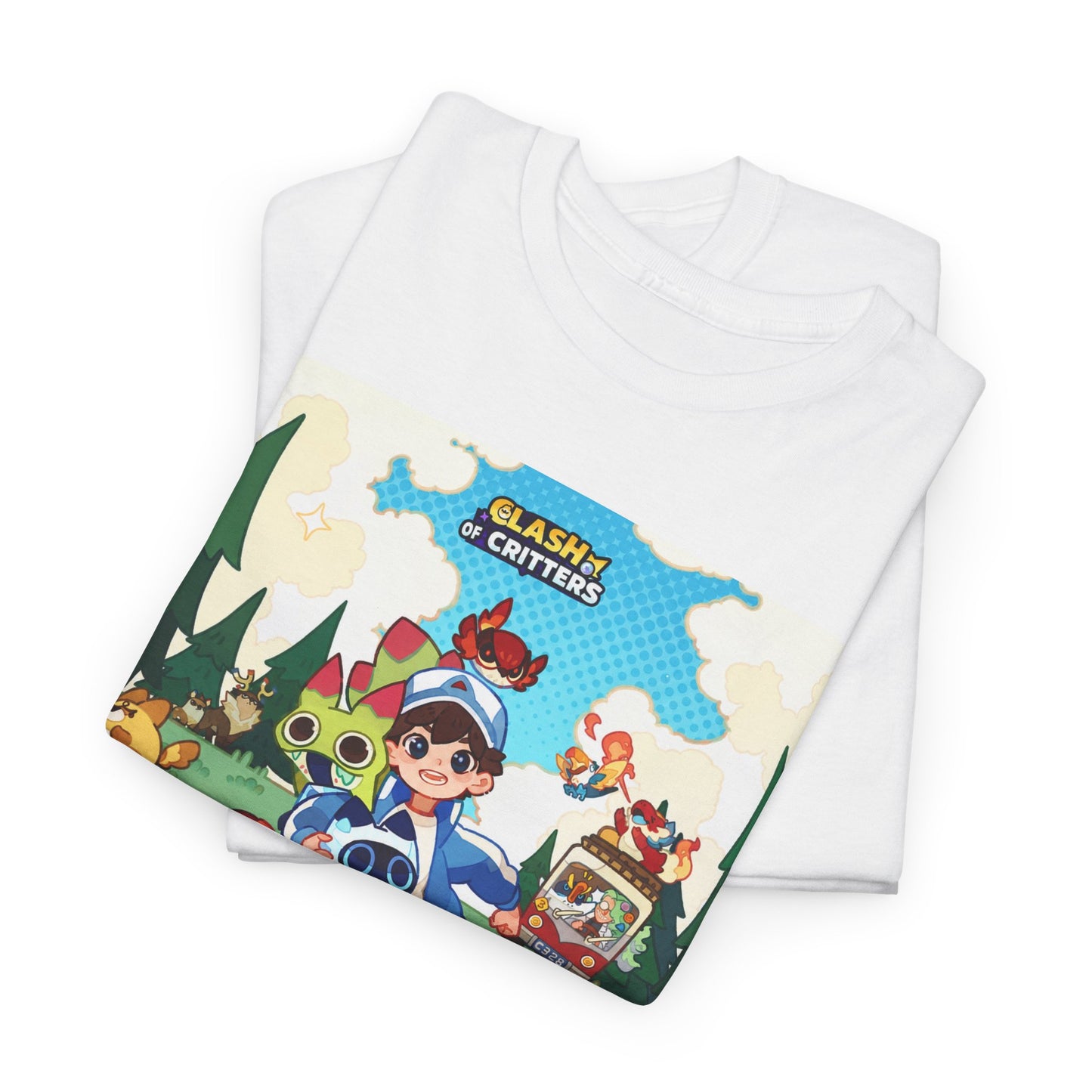 Clash of Critters Tataris Trainer White T-Shirt