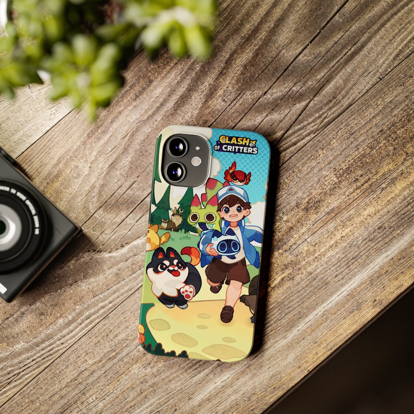 Clash of Critters Tataris Trainer iPhone Case