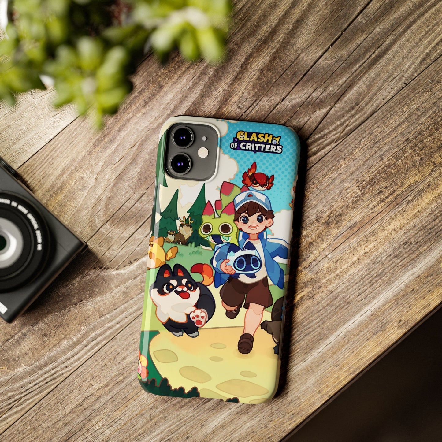 Clash of Critters Tataris Trainer iPhone Case