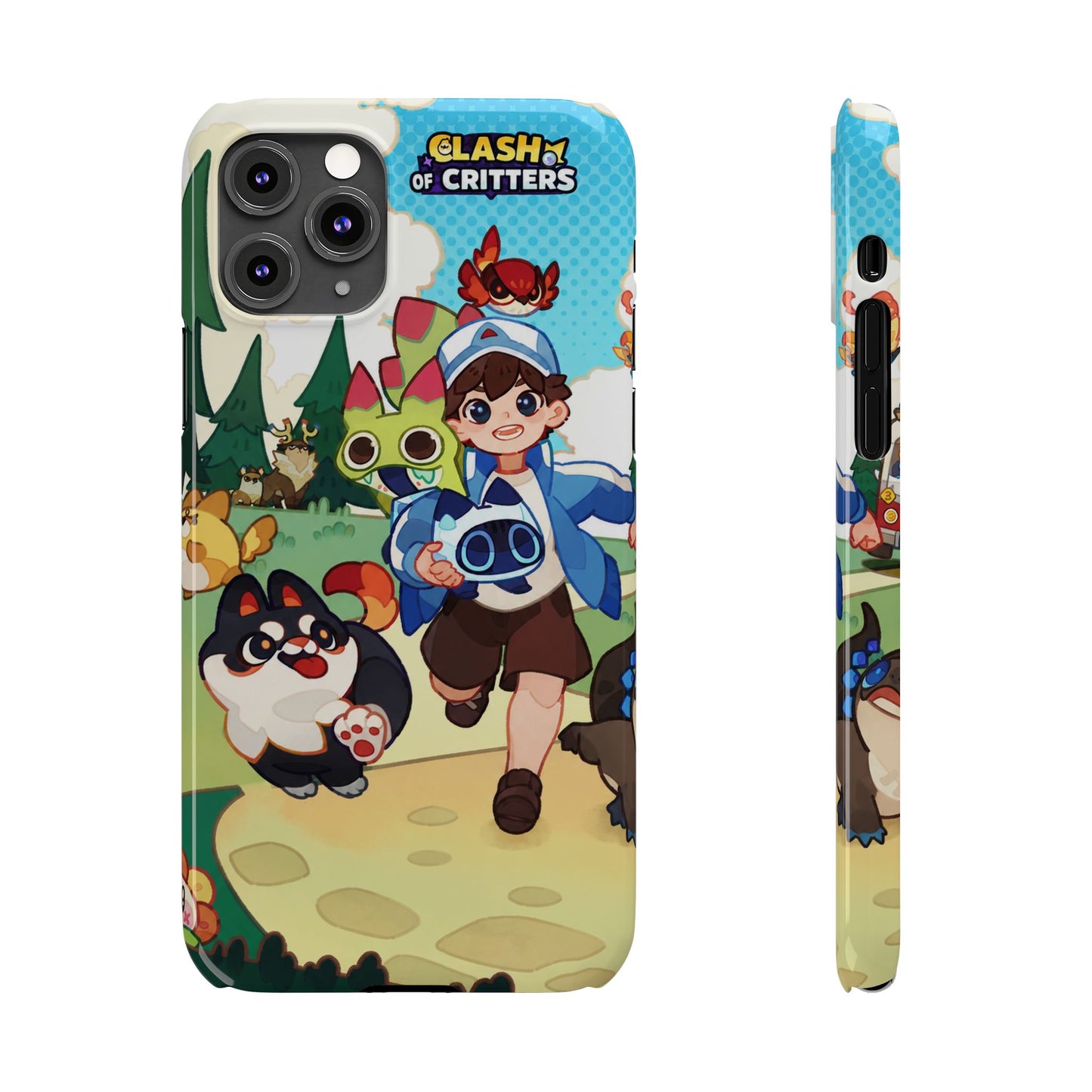 Clash of Critters Tataris Trainer iPhone Case