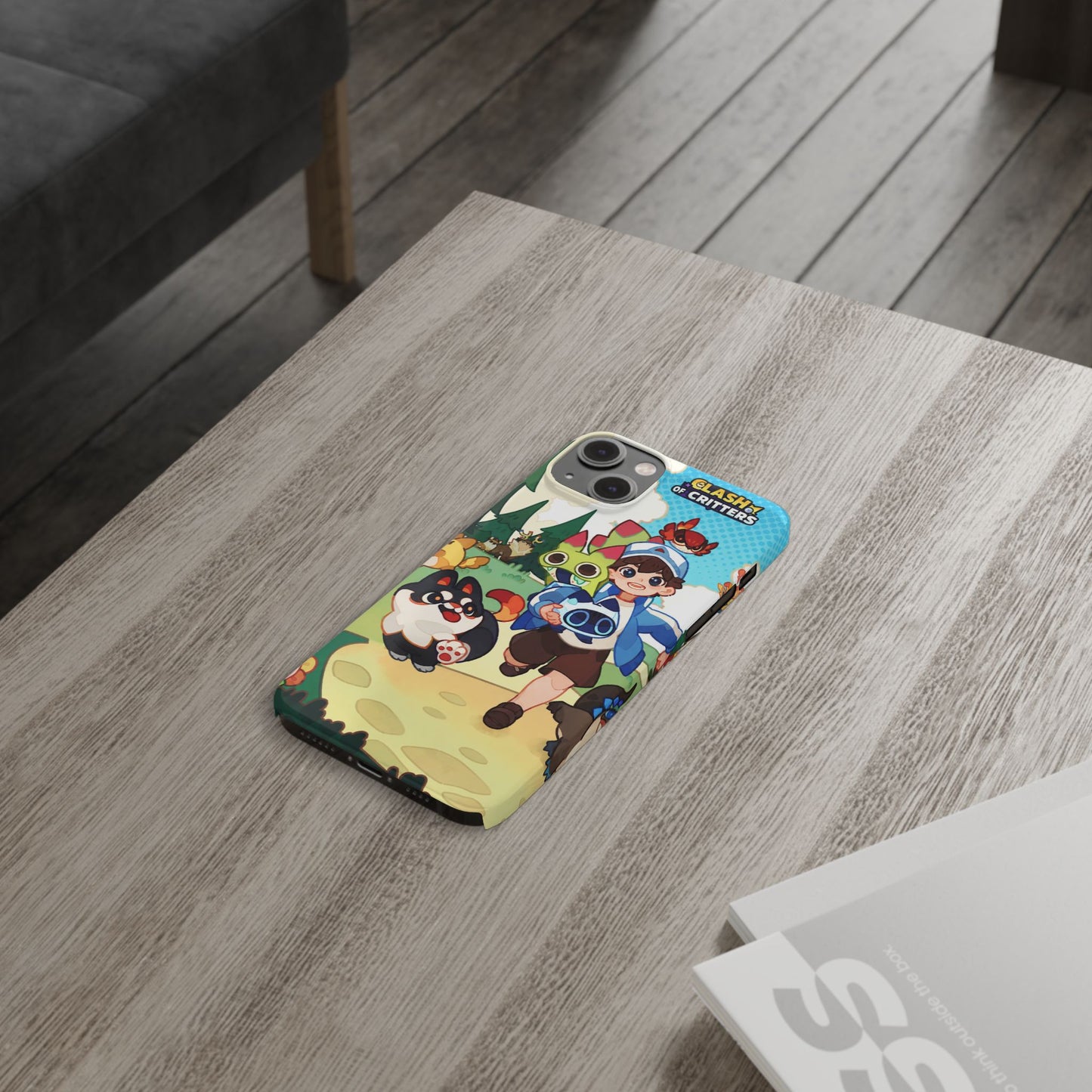 Clash of Critters Tataris Trainer iPhone Case