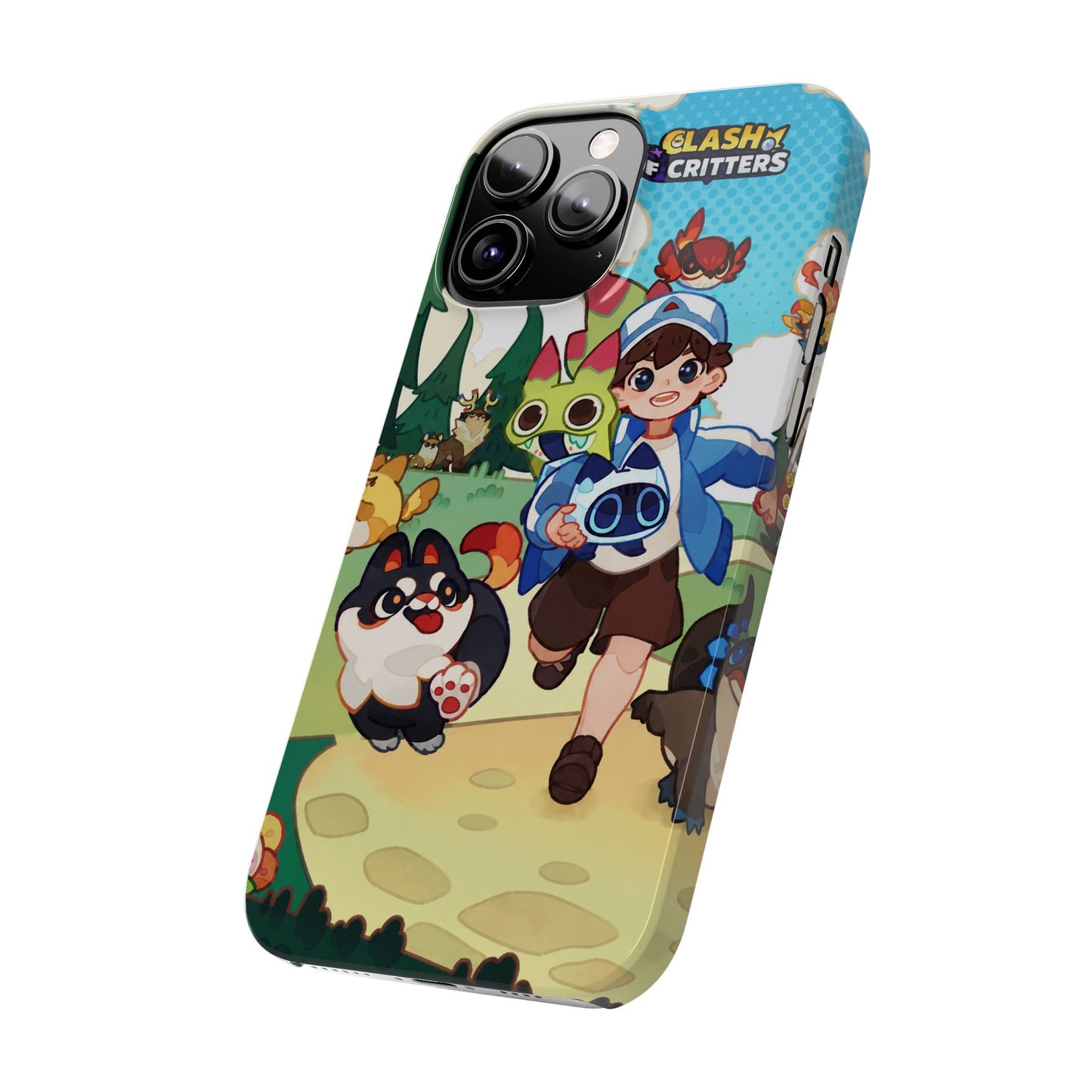 Clash of Critters Tataris Trainer iPhone Case