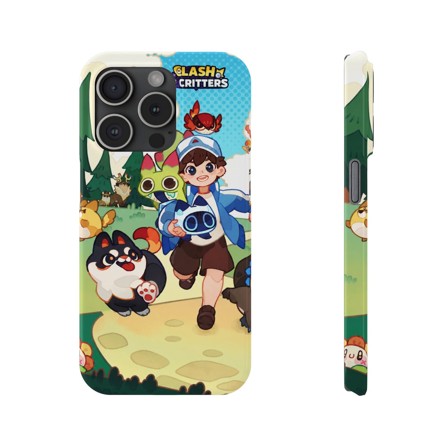 Clash of Critters Tataris Trainer iPhone Case