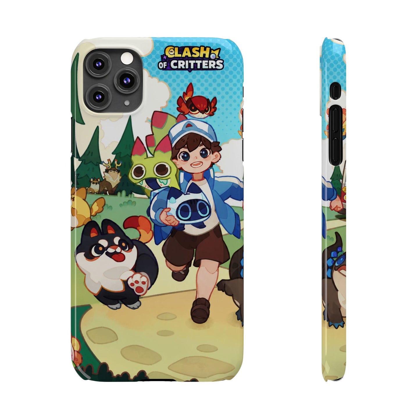 Clash of Critters Tataris Trainer iPhone Case
