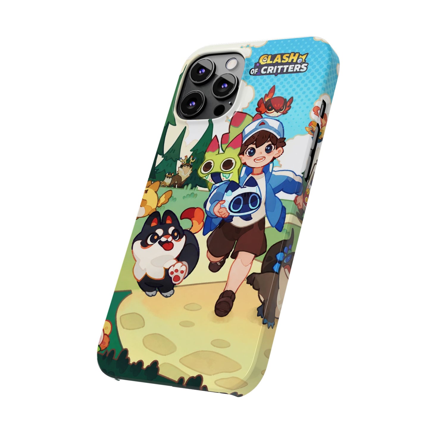 Clash of Critters Tataris Trainer iPhone Case