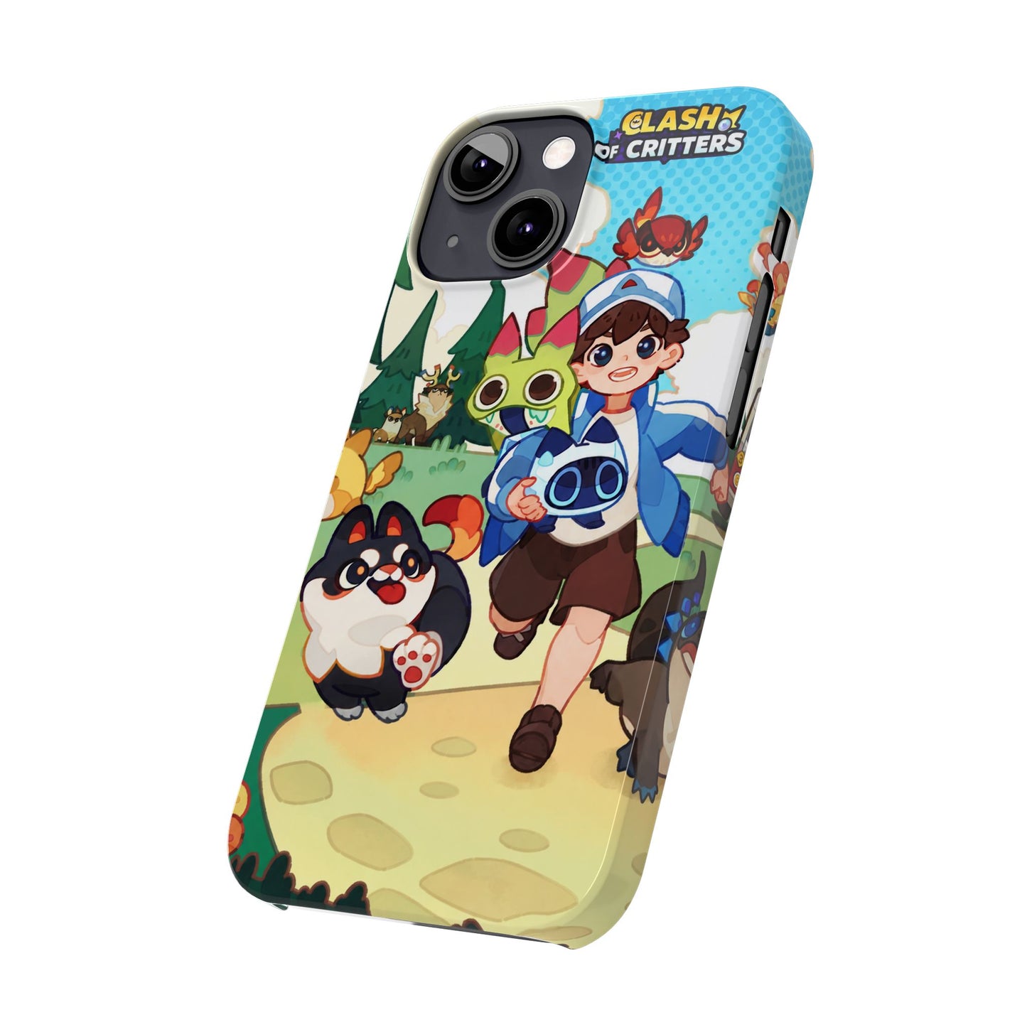 Clash of Critters Tataris Trainer iPhone Case