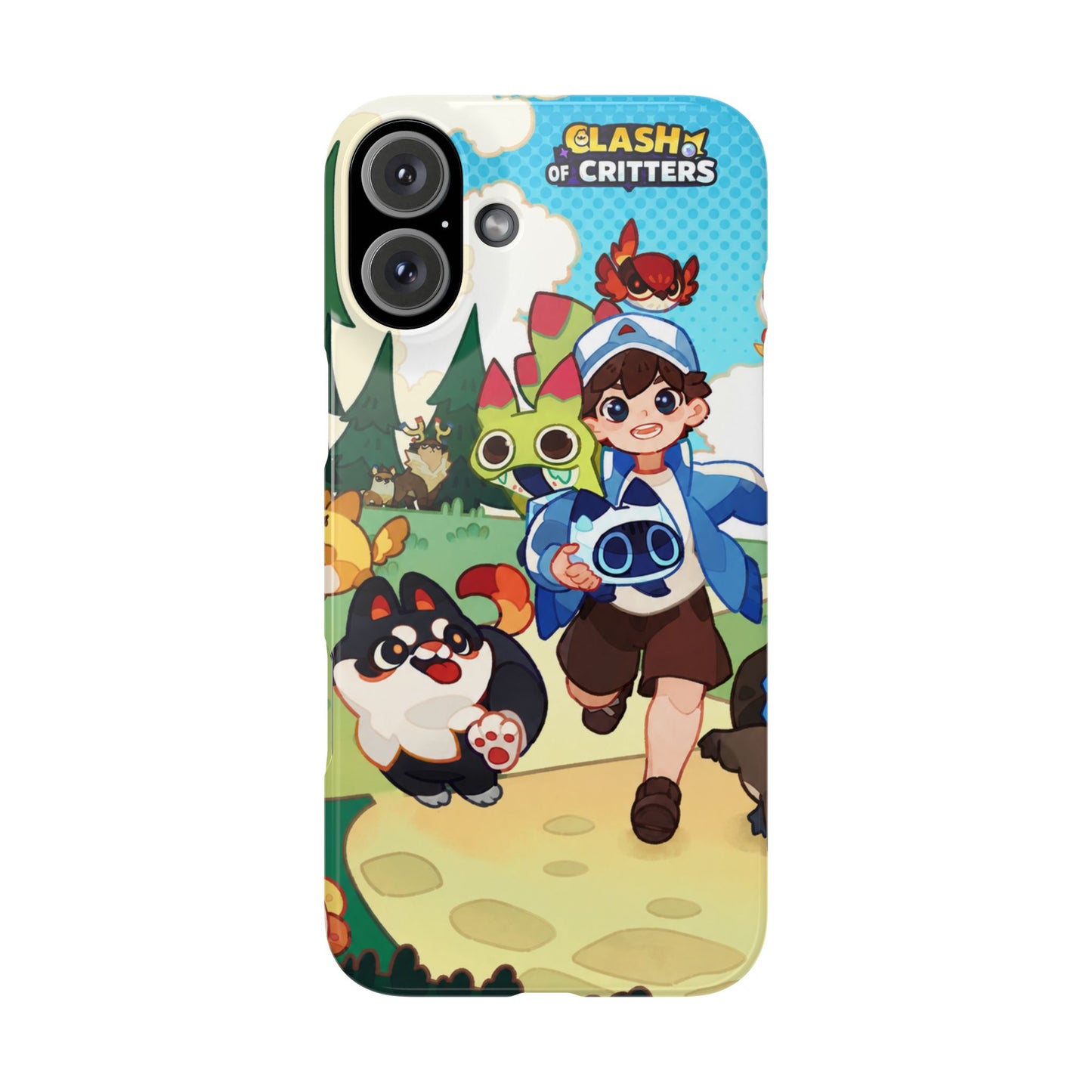 Clash of Critters Tataris Trainer iPhone Case