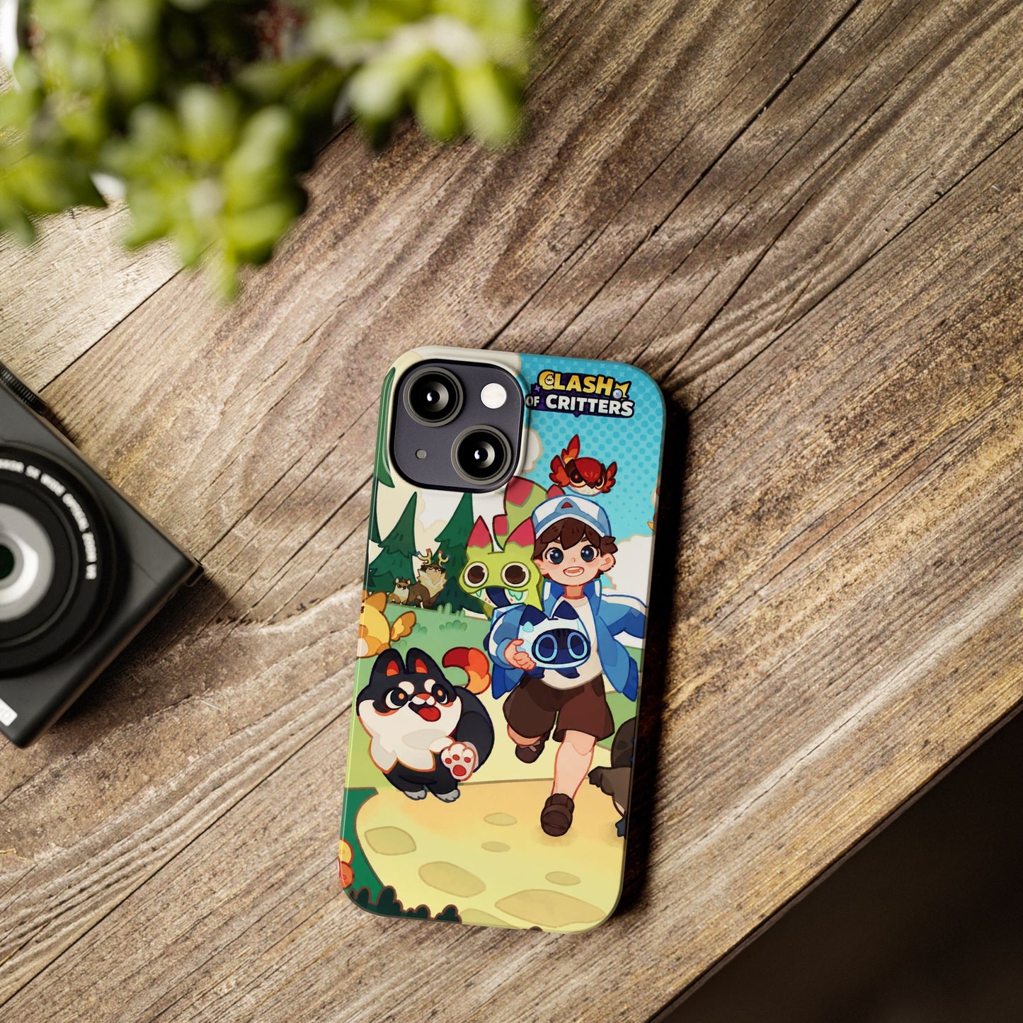 Clash of Critters Tataris Trainer iPhone Case