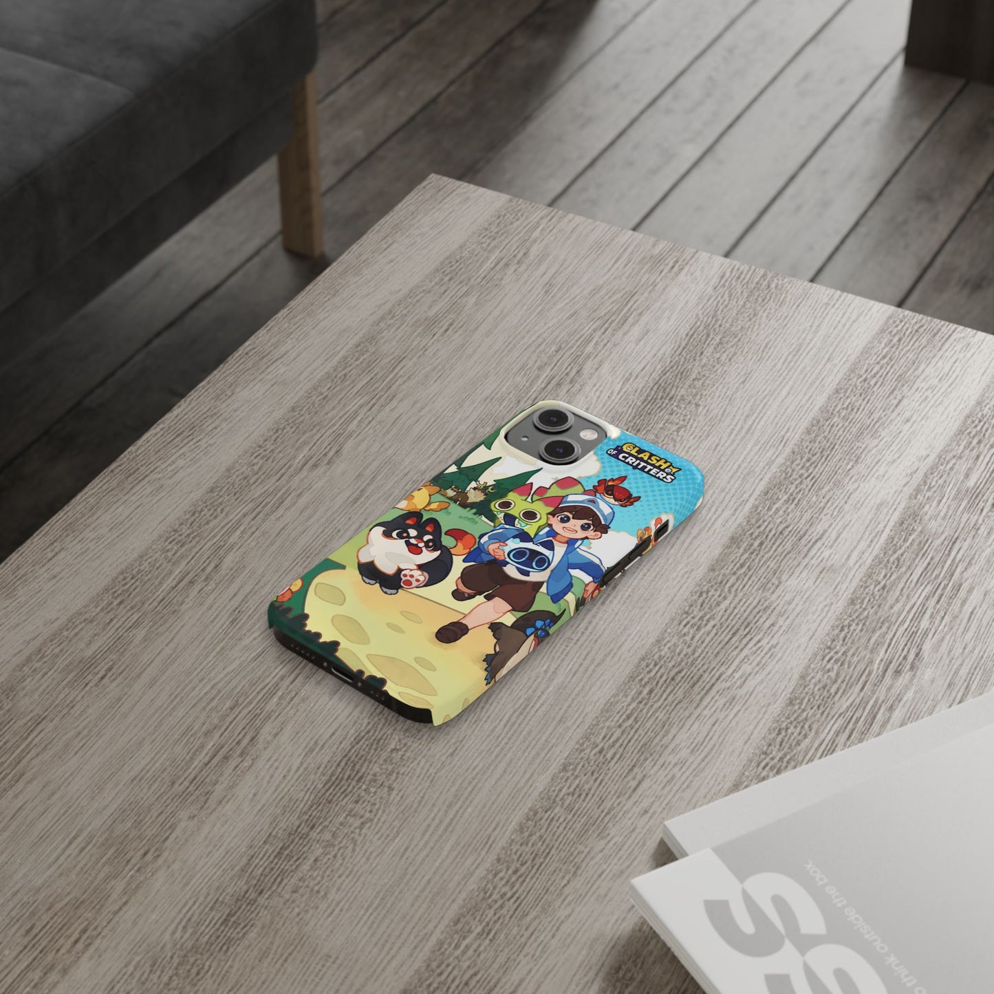 Clash of Critters Tataris Trainer iPhone Case