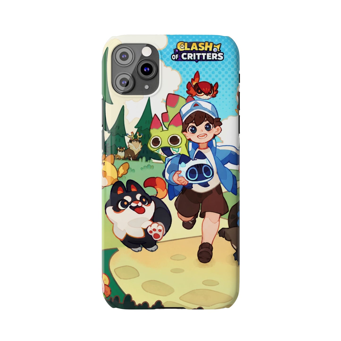 Clash of Critters Tataris Trainer iPhone Case