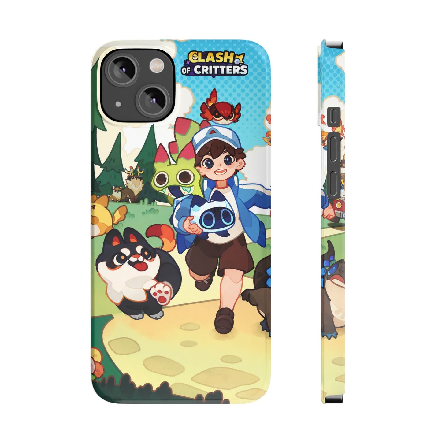 Clash of Critters Tataris Trainer iPhone Case