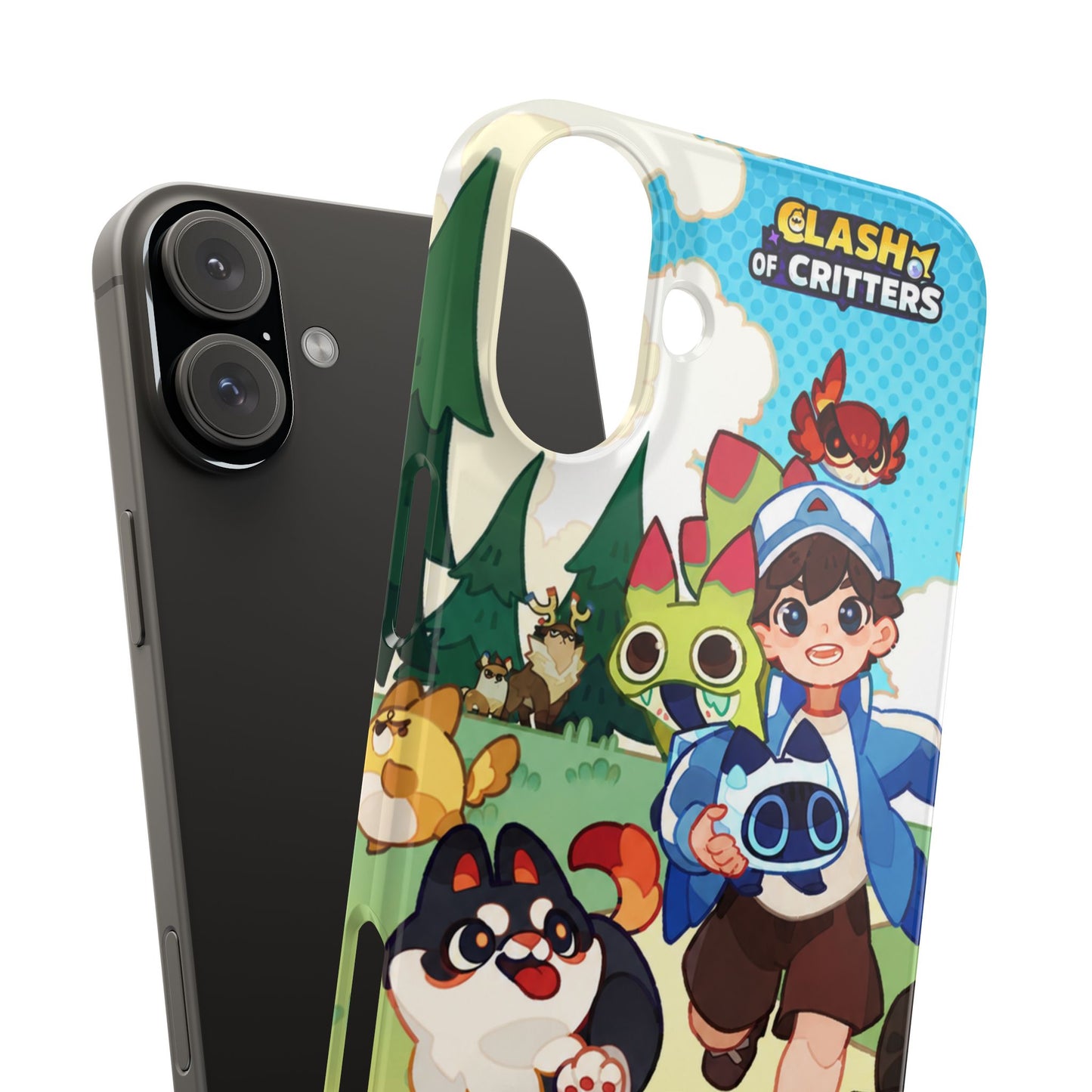 Clash of Critters Tataris Trainer iPhone Case