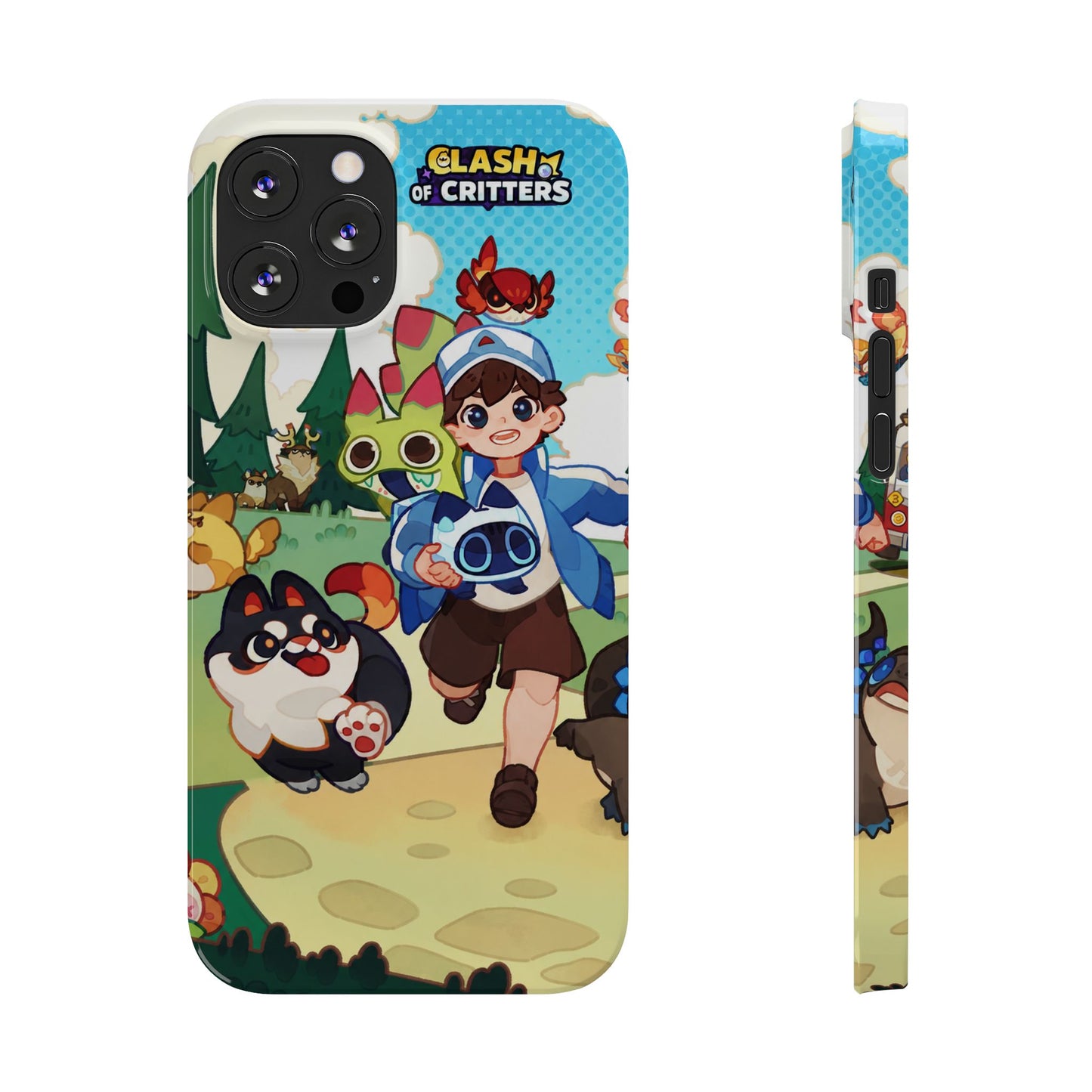 Clash of Critters Tataris Trainer iPhone Case