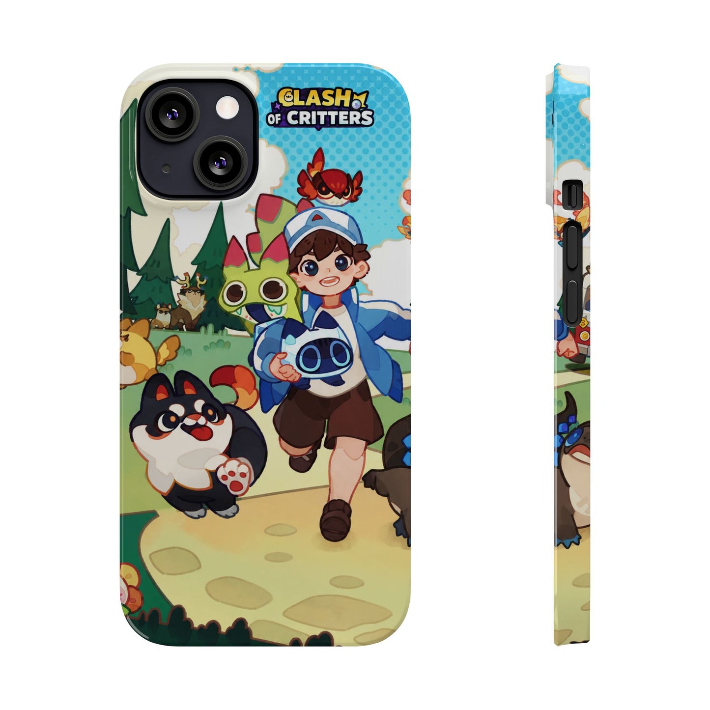 Clash of Critters Tataris Trainer iPhone Case