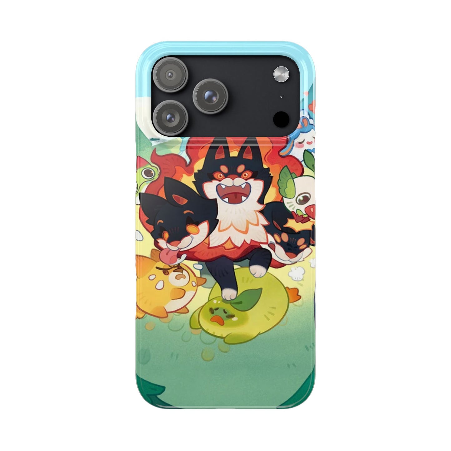 Clash of Critters Tataris World iPhone Case