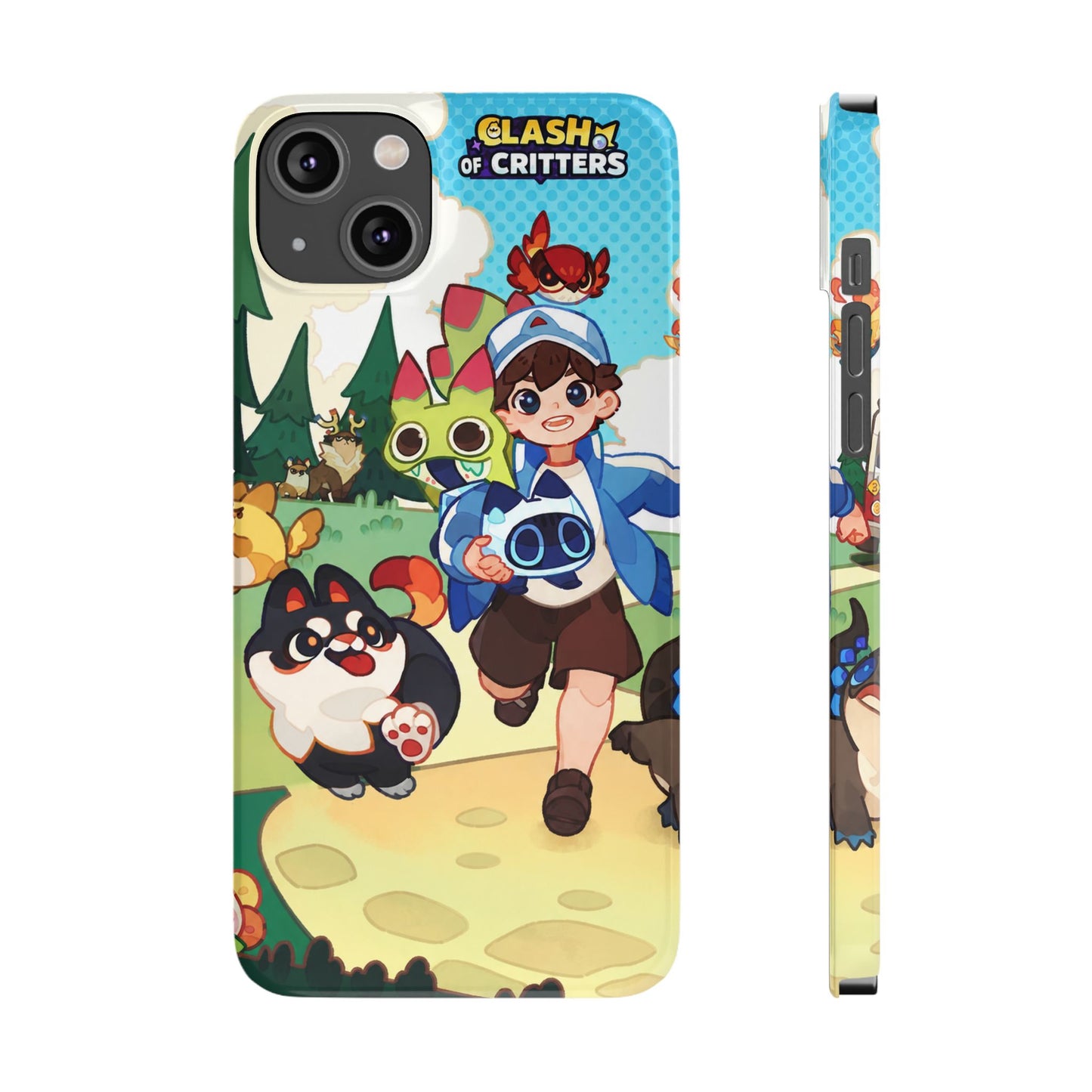 Clash of Critters Tataris Trainer iPhone Case