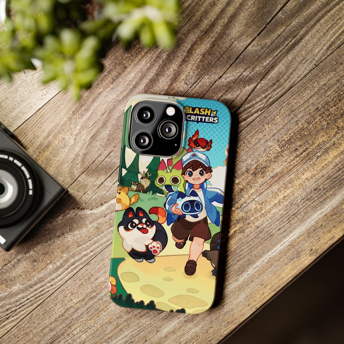 Clash of Critters Tataris Trainer iPhone Case