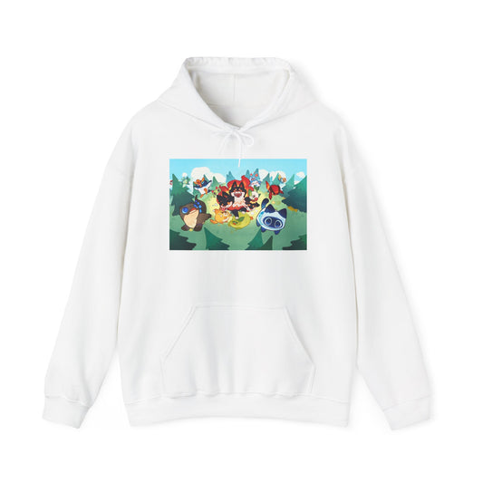 Clash of Critters Tataris World White Hoodie