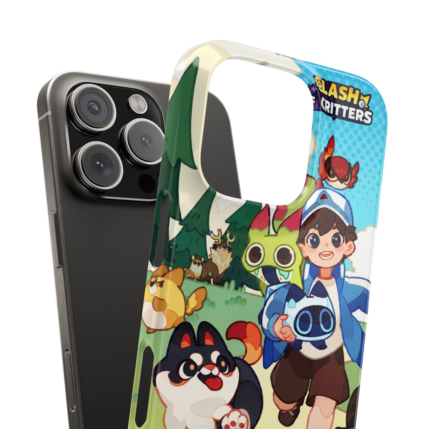 Clash of Critters Tataris Trainer iPhone Case