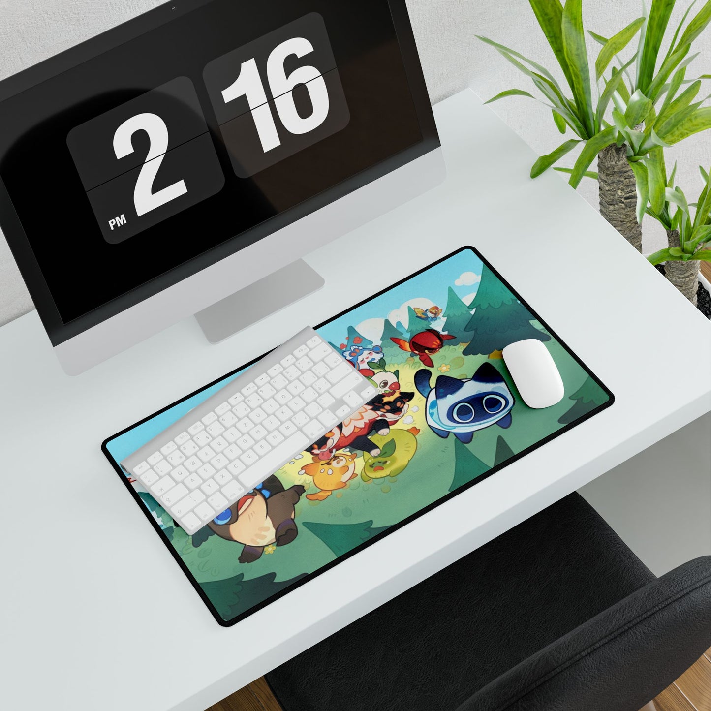 Clash of Critters Tataris World Desk Mat