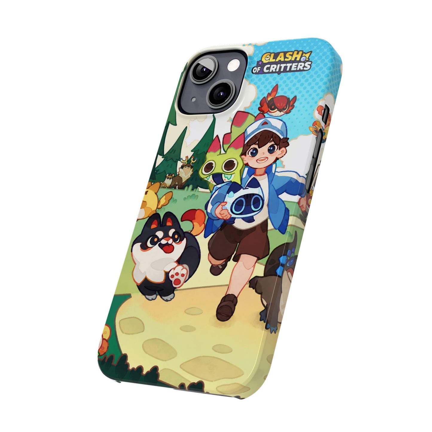 Clash of Critters Tataris Trainer iPhone Case