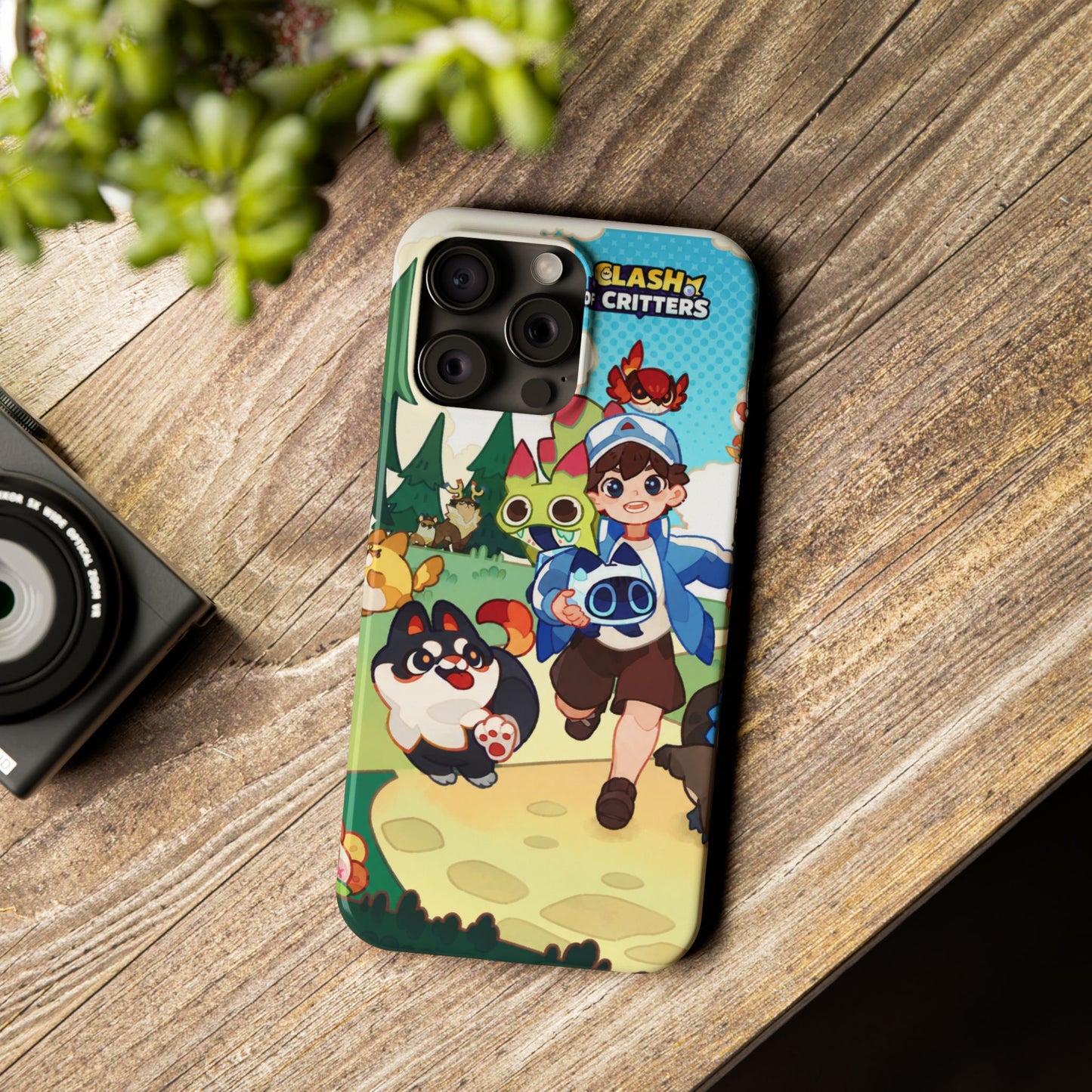Clash of Critters Tataris Trainer iPhone Case