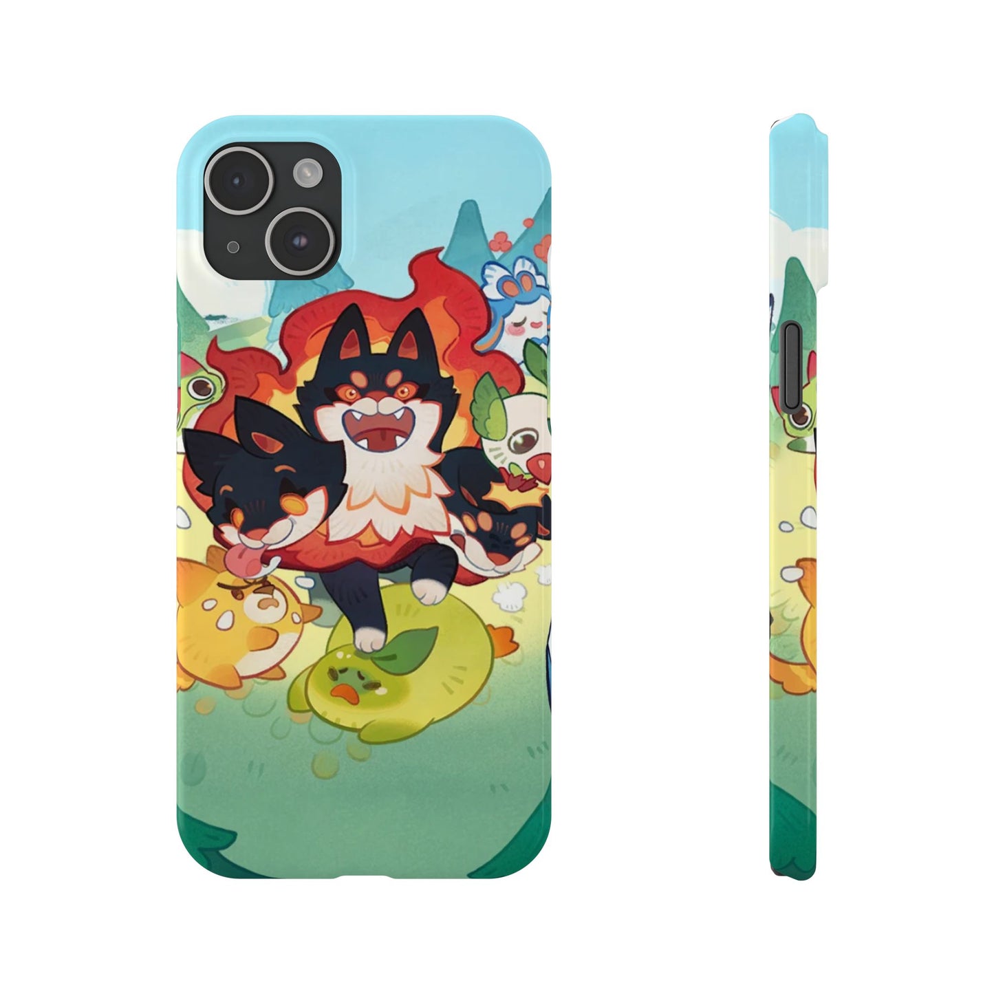 Clash of Critters Tataris World iPhone Case