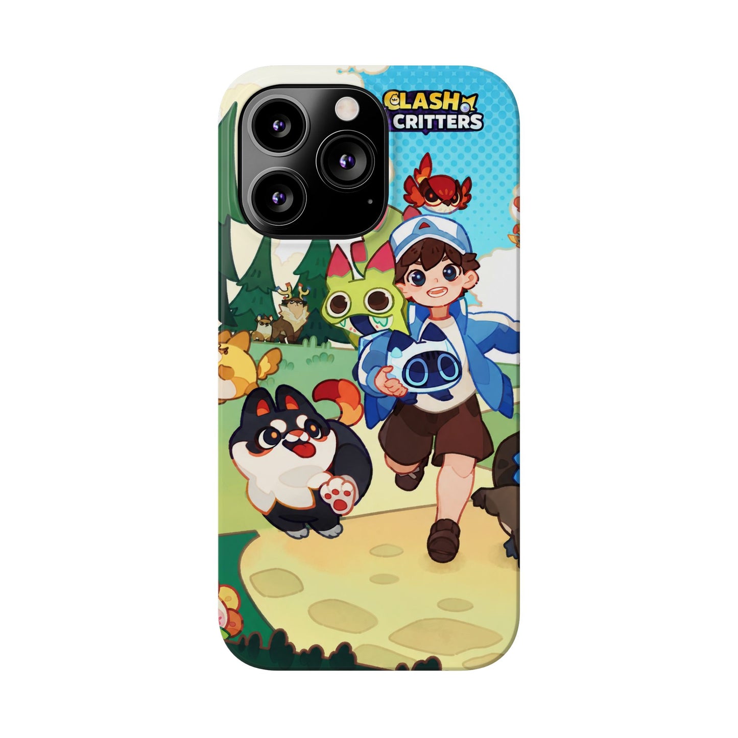 Clash of Critters Tataris Trainer iPhone Case