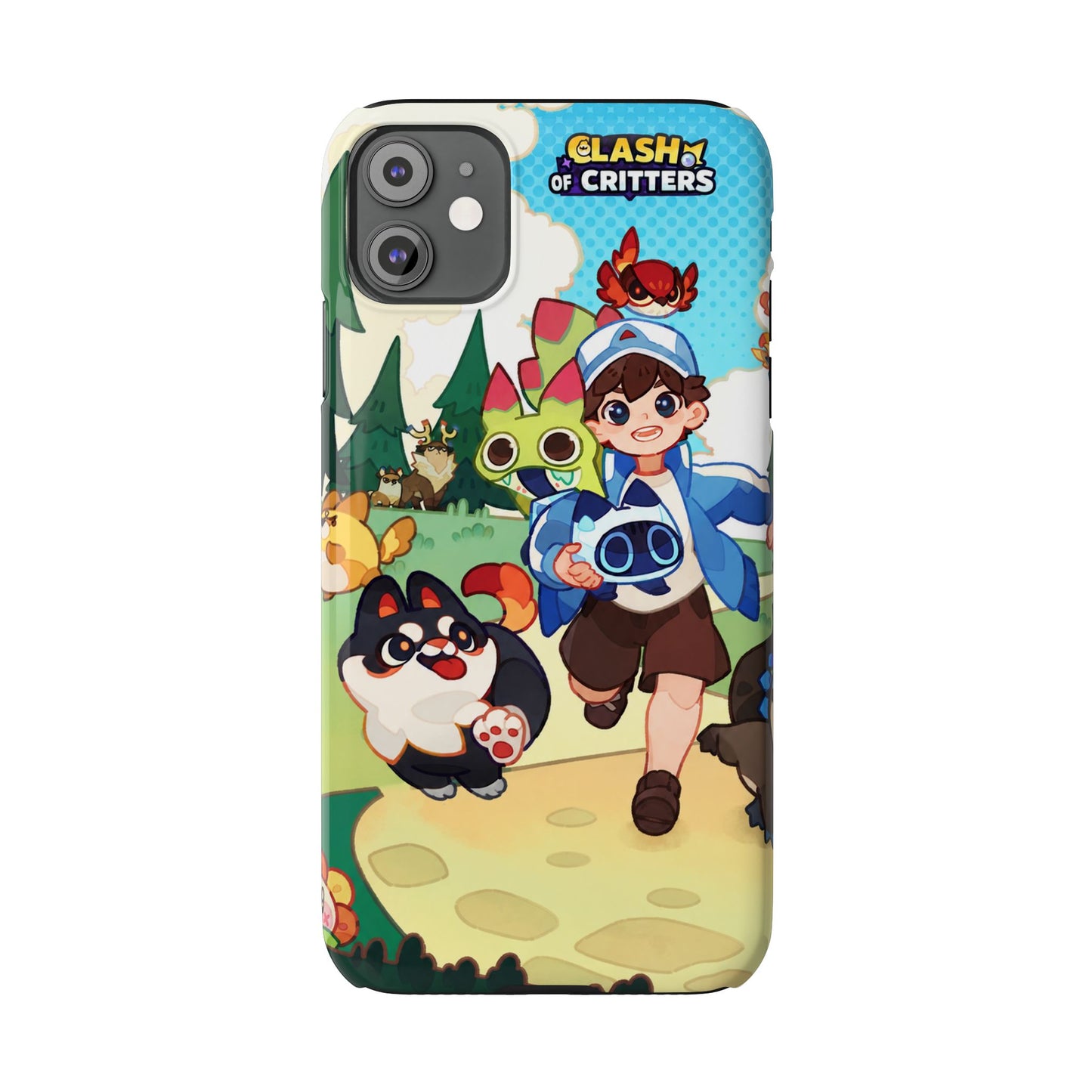 Clash of Critters Tataris Trainer iPhone Case