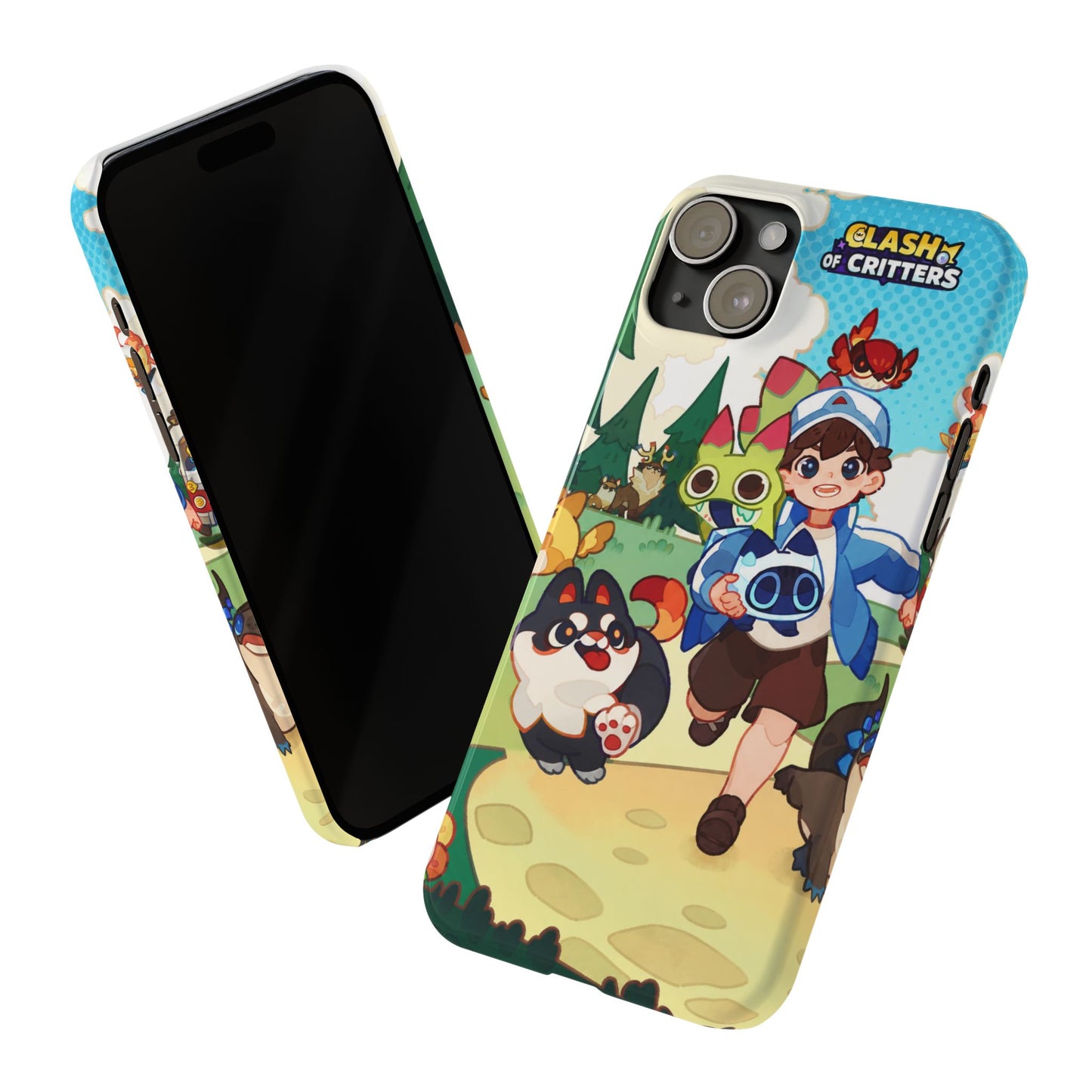 Clash of Critters Tataris Trainer iPhone Case