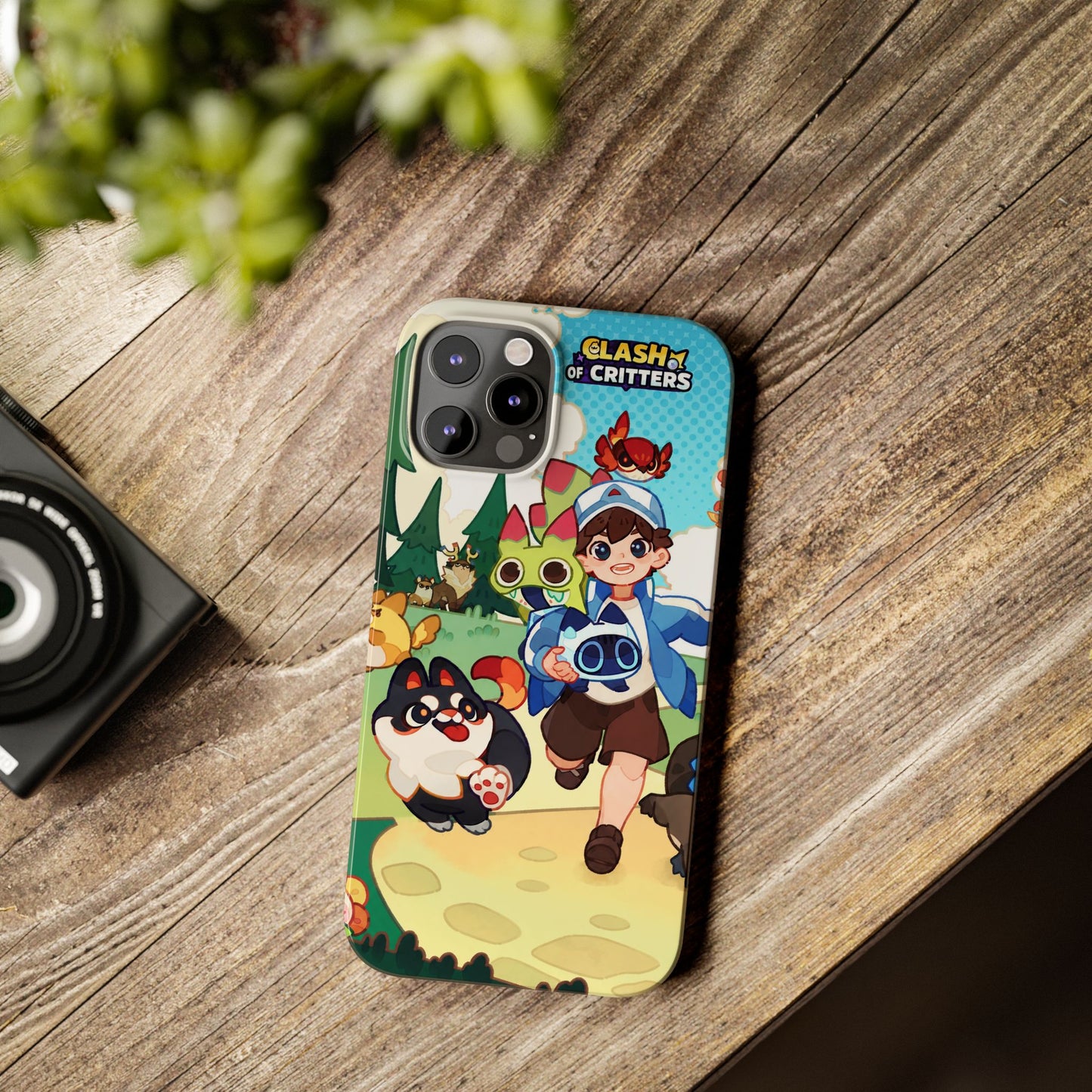 Clash of Critters Tataris Trainer iPhone Case